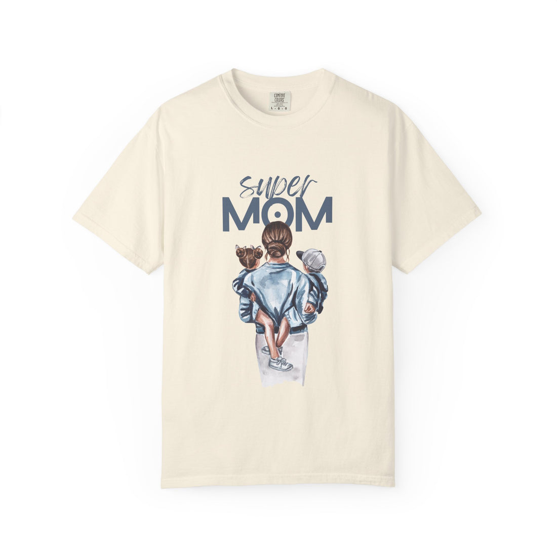 Super Mom T-Shirt — Mom with Kids Graphic Tee | Mother's Day Gift