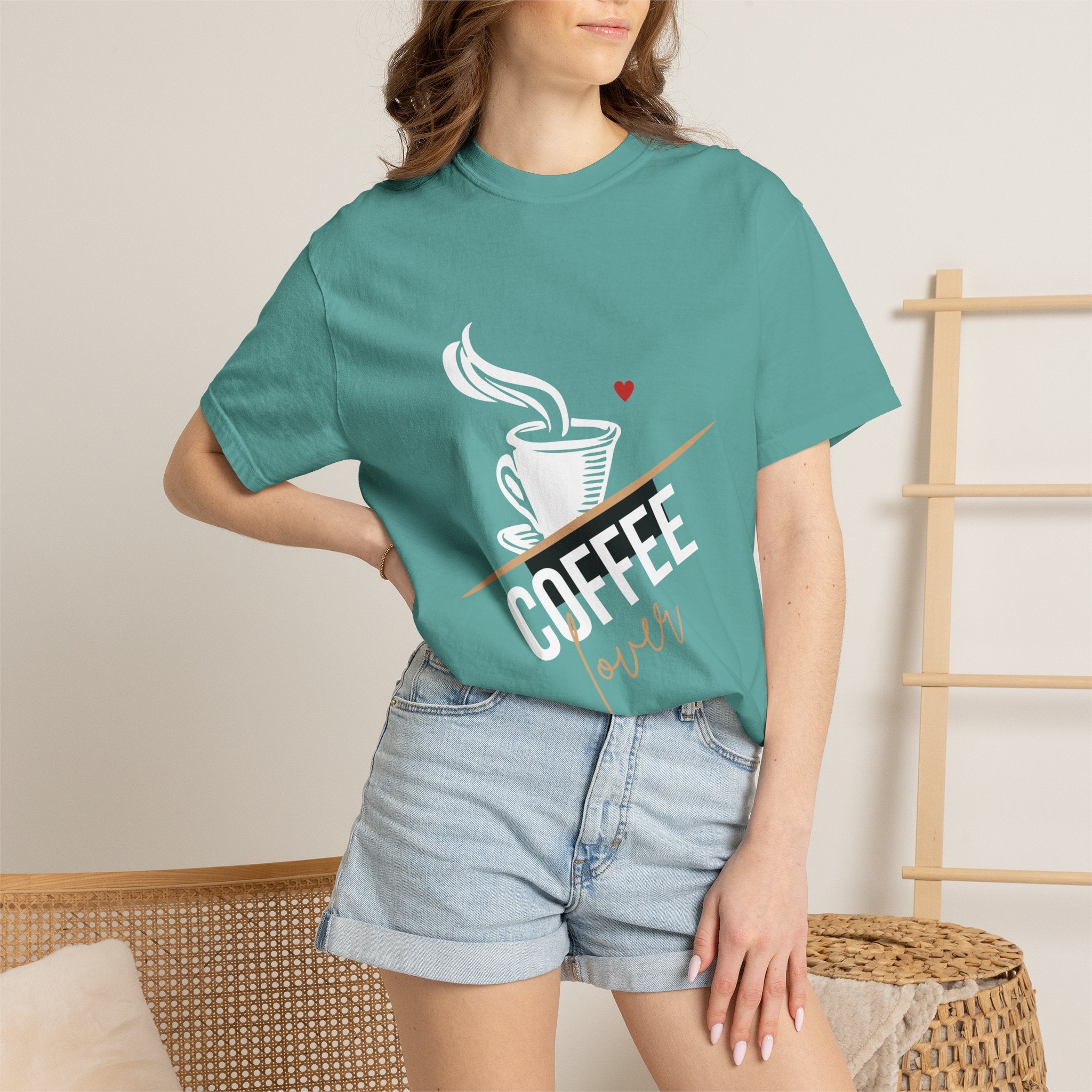 Coffee Lover T‑Shirt — Steaming Cup Graphic Tee