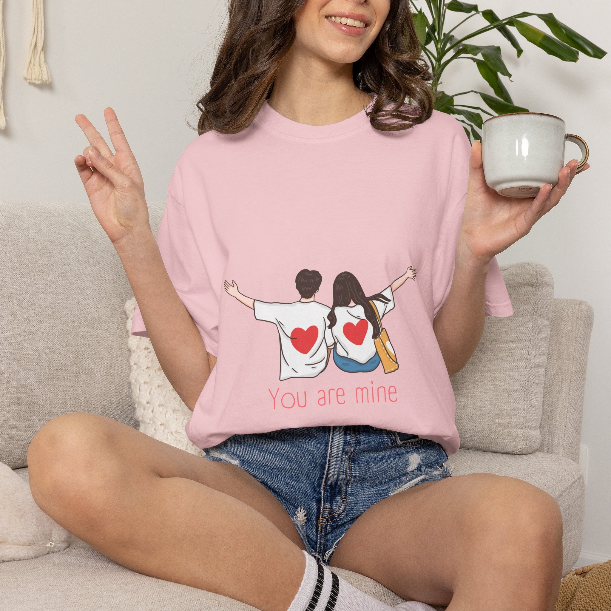Couple Love 'You Are Mine' T-Shirt