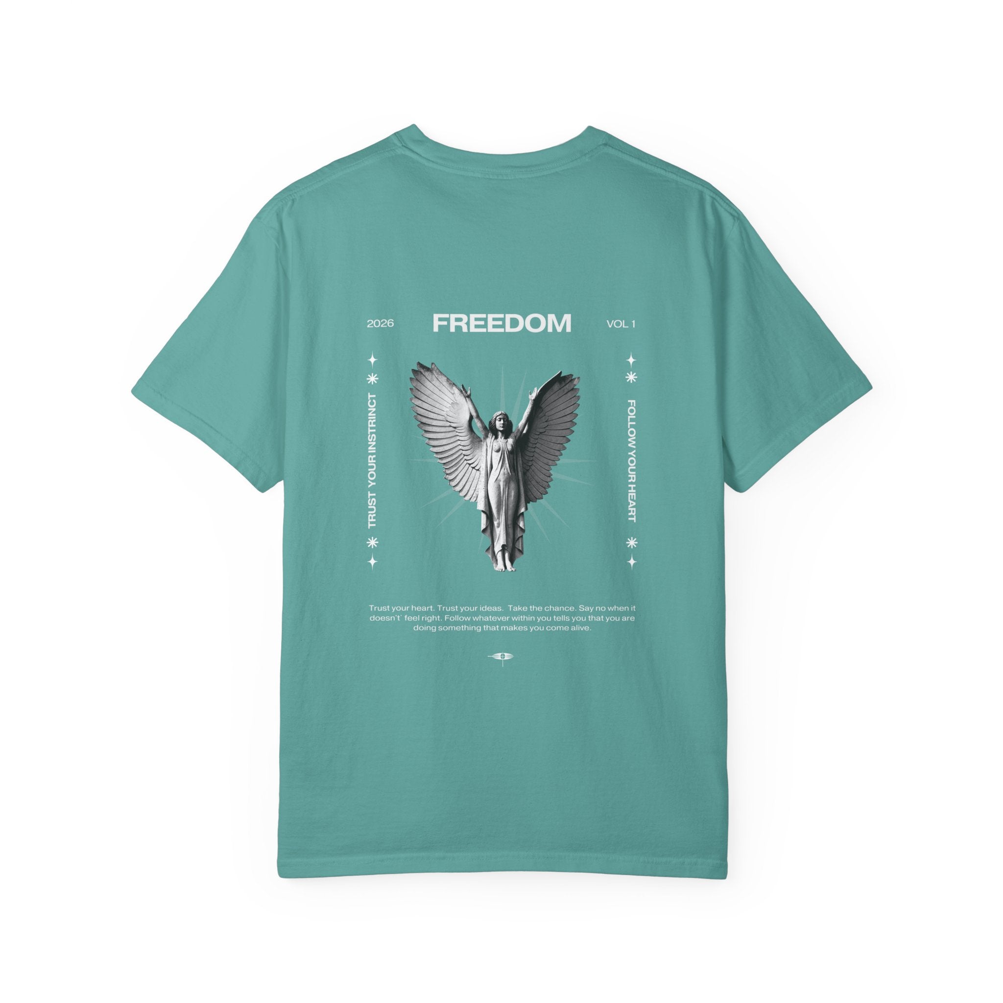 Freedom Angel Graphic T‑Shirt