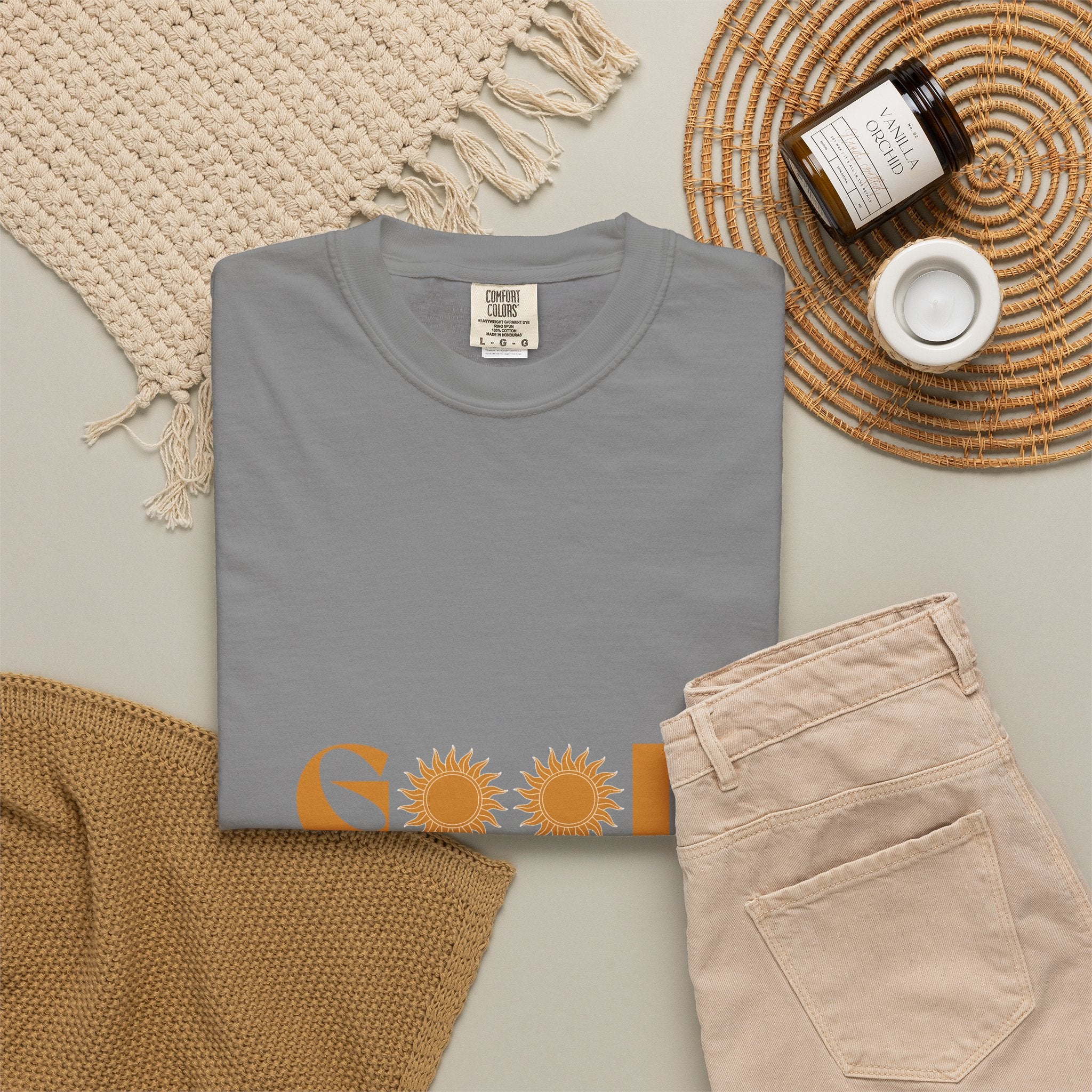 Good Vibes T-Shirt — Retro Sun Graphic Tee