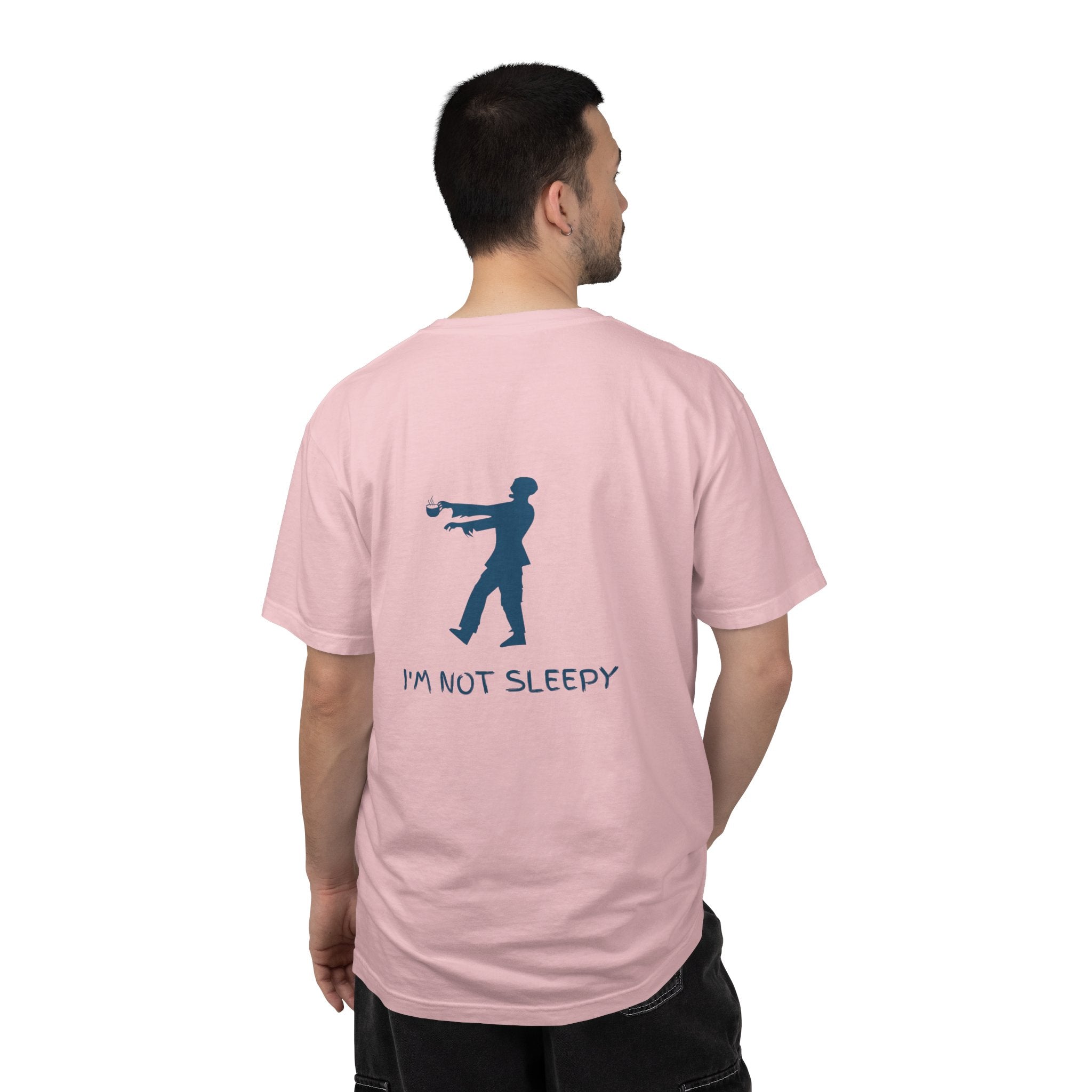 Zombie Silhouette T-Shirt — "I’m Not Sleepy" Funny Halloween Tee