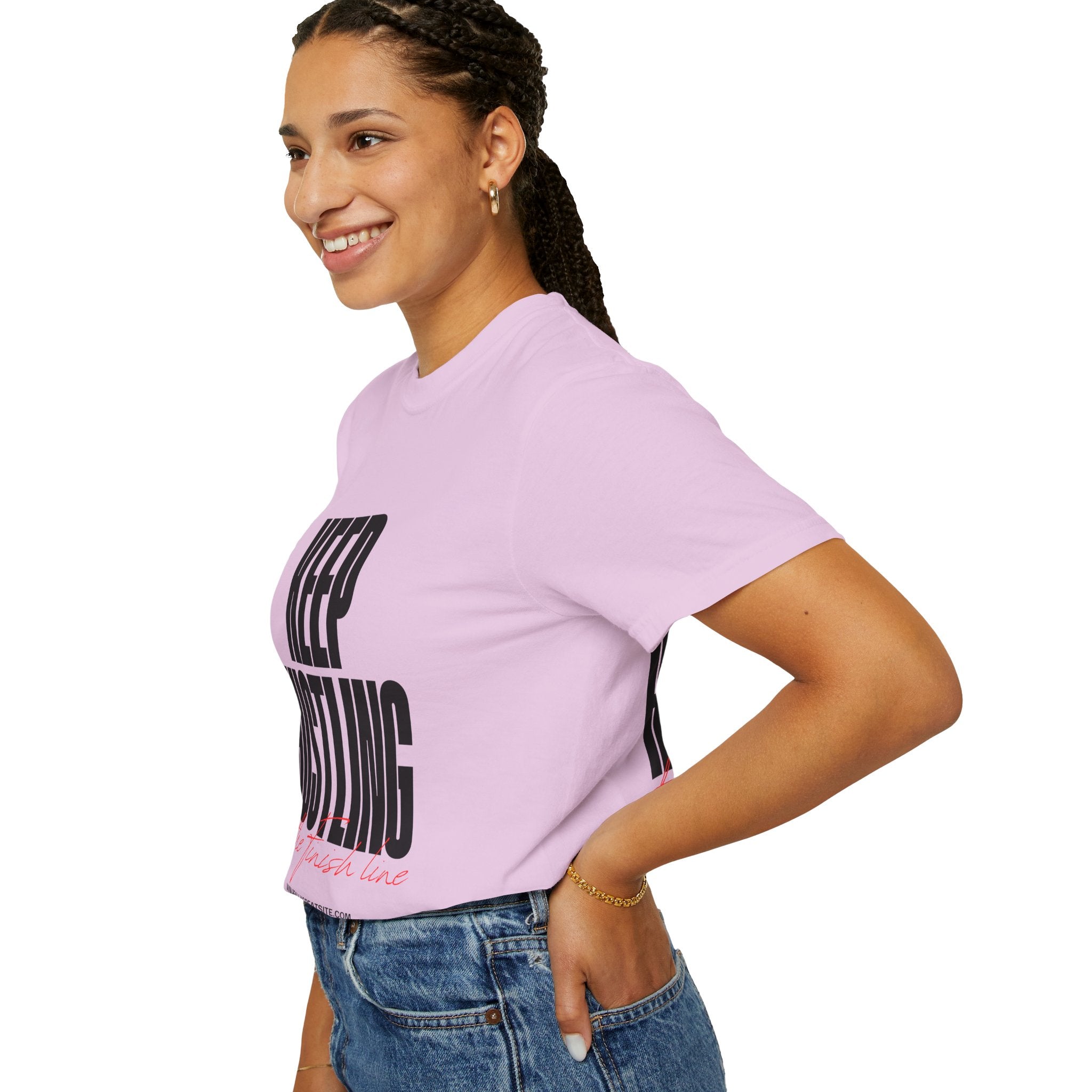 Keep Hustling T-Shirt — Motivational Graphic Tee