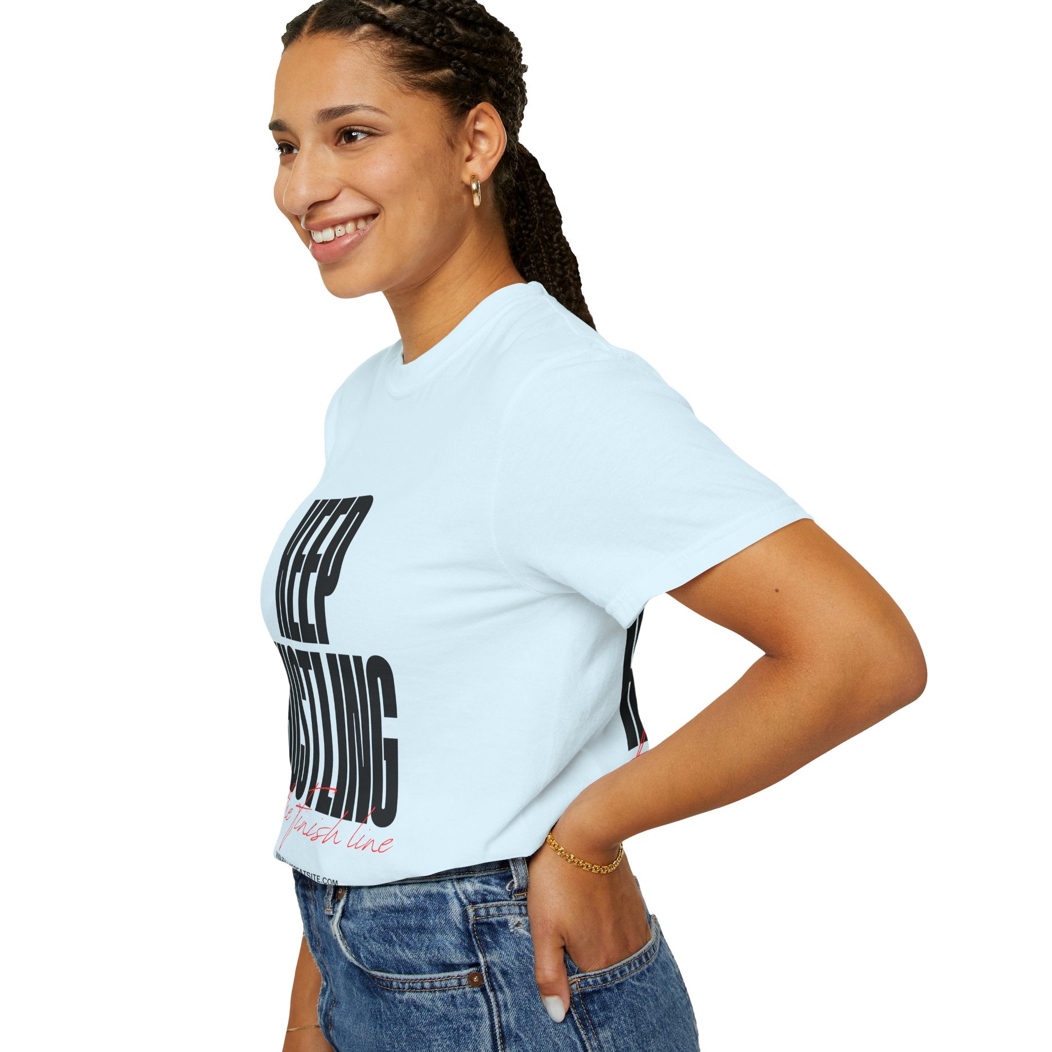 Keep Hustling T-Shirt — Motivational Graphic Tee