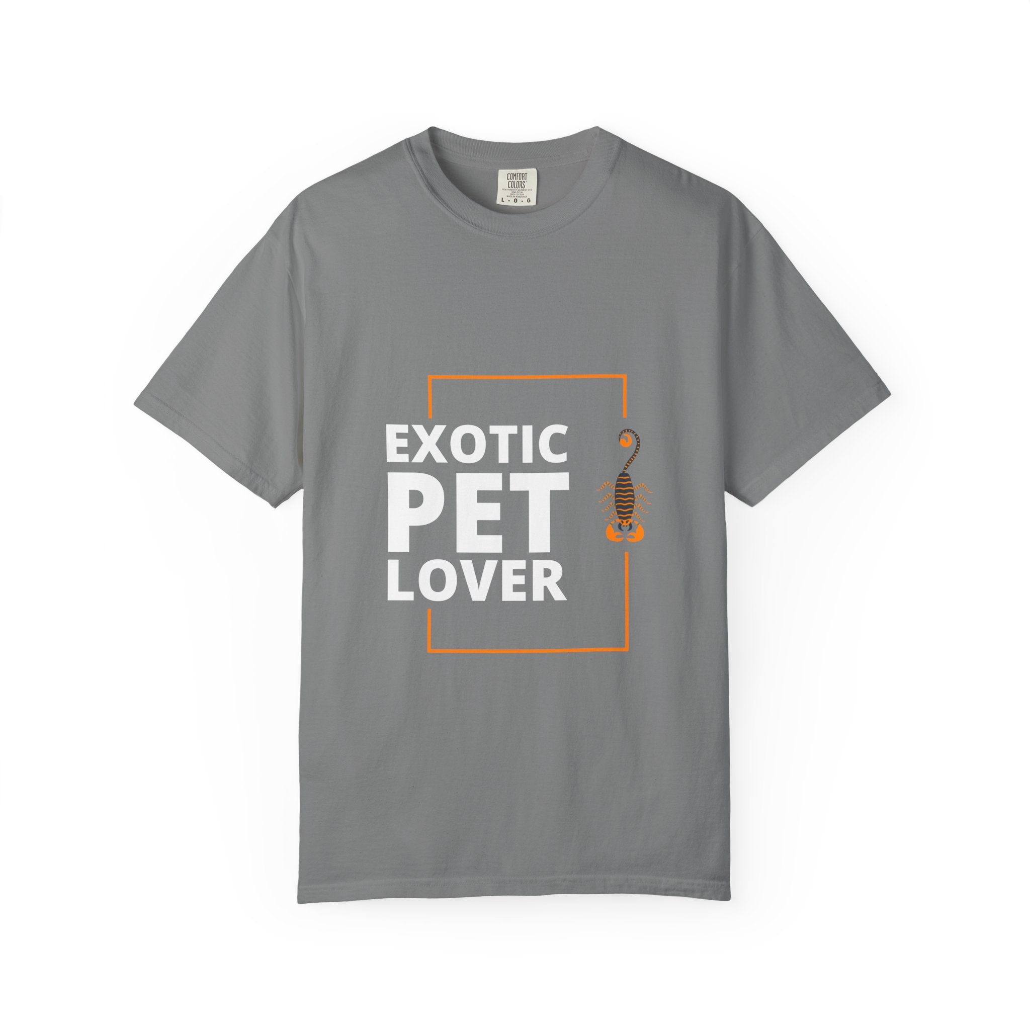 Exotic Pet Lover T-Shirt — Scorpion Graphic Tee for Reptile & Arachnid Enthusiasts