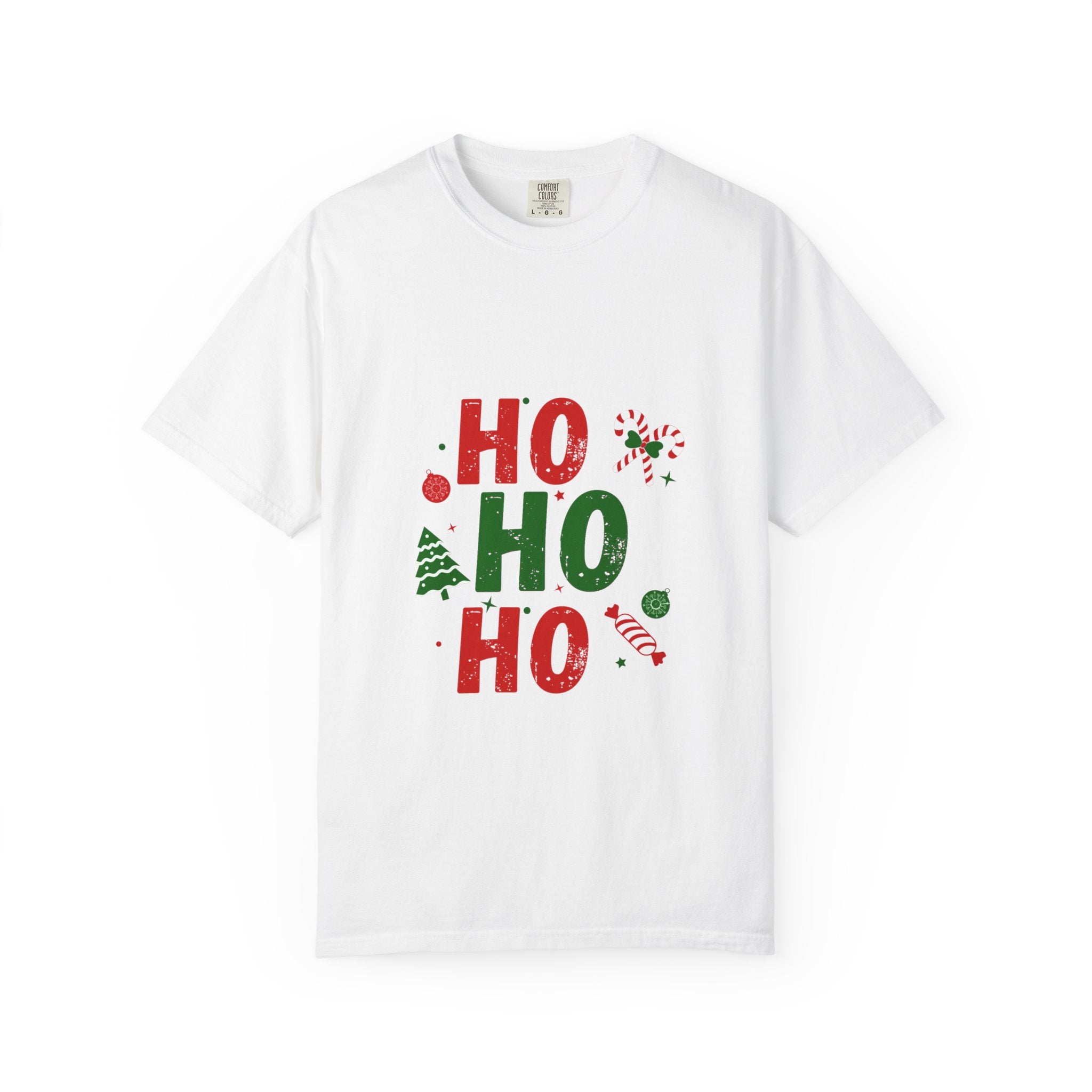 Ho Ho Ho Christmas T‑Shirt — Festive Holiday Graphic Tee