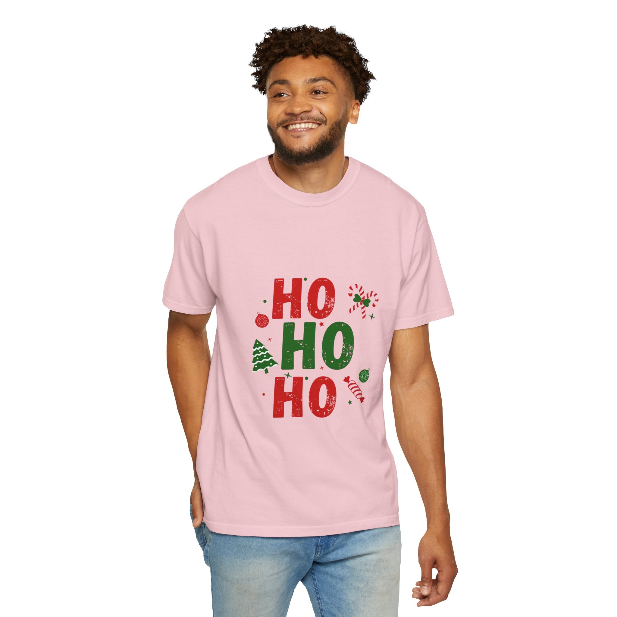 Ho Ho Ho Christmas T‑Shirt — Festive Holiday Graphic Tee
