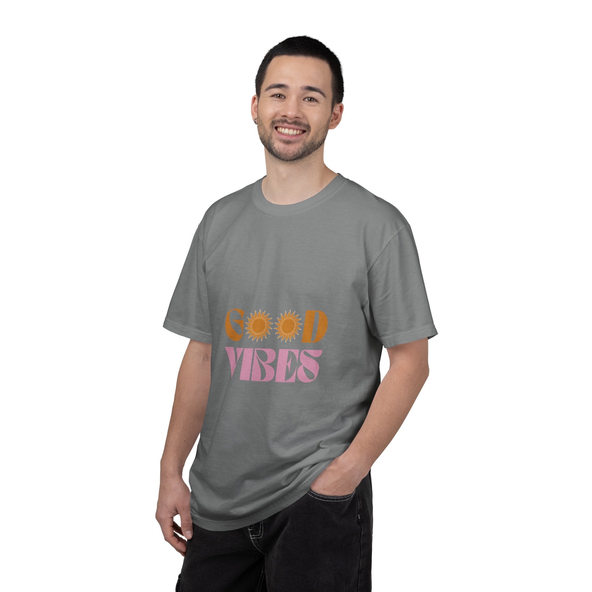 Good Vibes T-Shirt — Retro Sun Graphic Tee