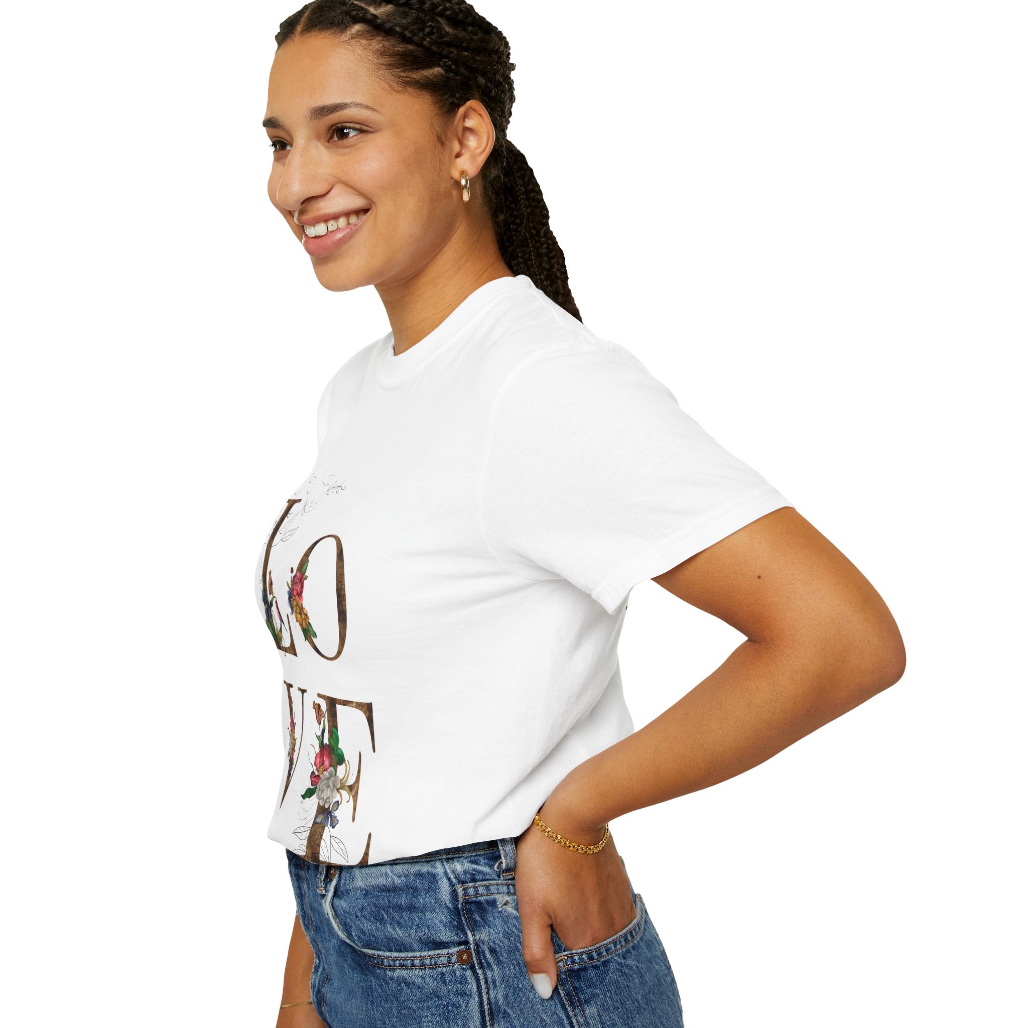LOVE Floral Letter T-Shirt