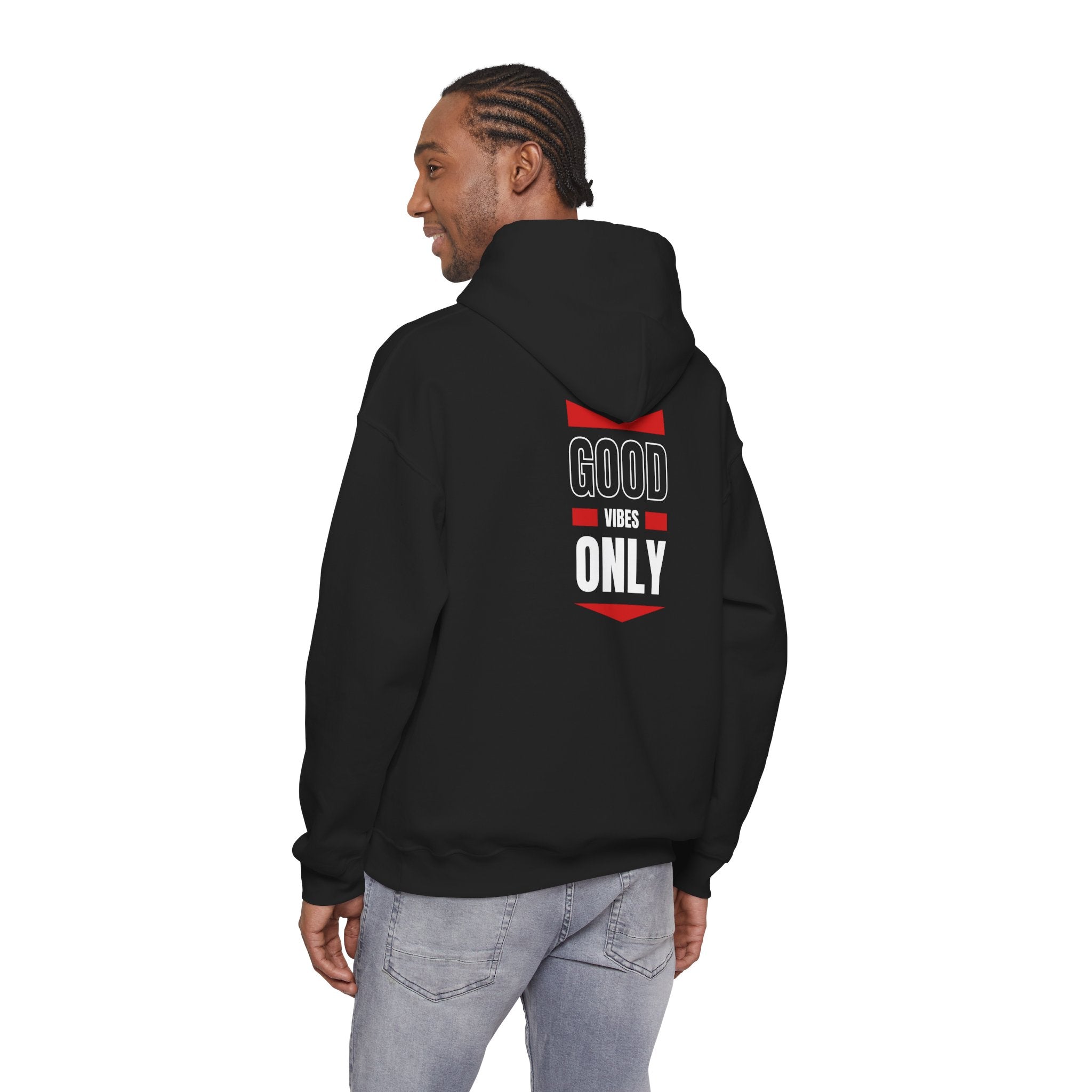 Good Vibes Only Hoodie – Positive Message Pullover