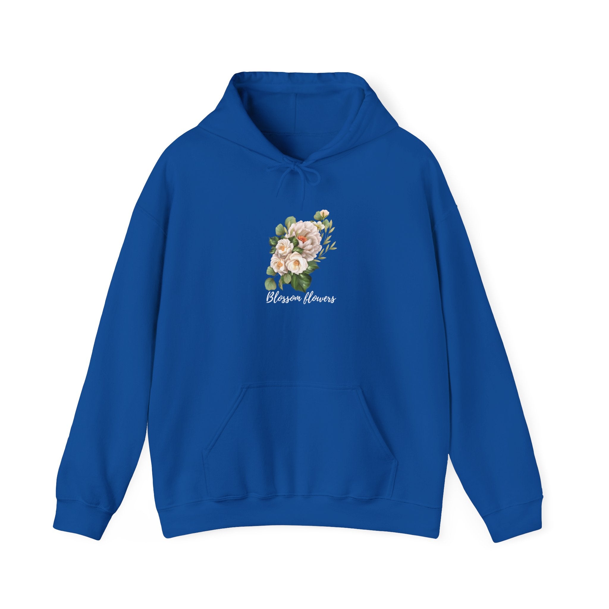 Floral 'Blossom Flowers' Hoodie – Soft Vintage Rose Graphic