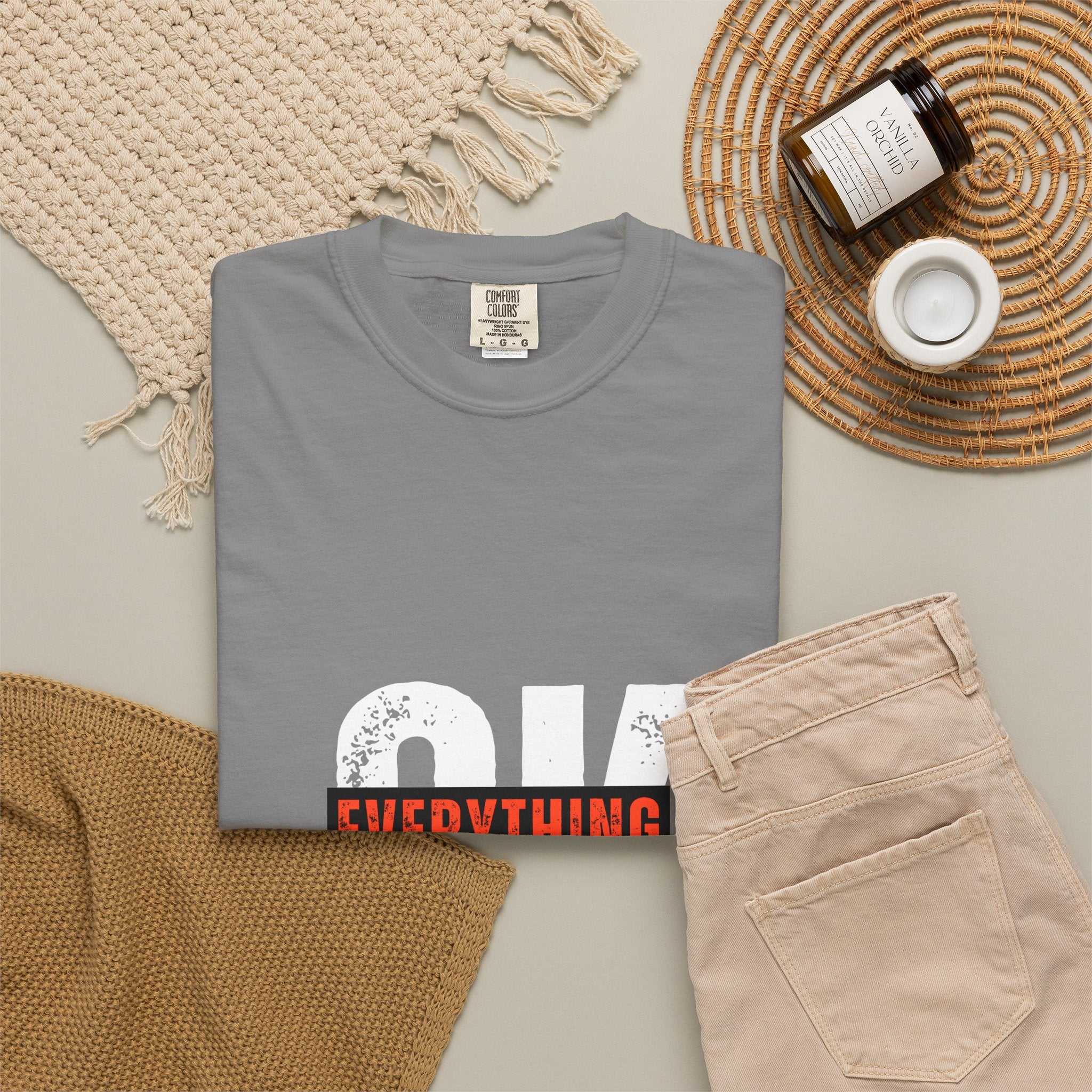 OK Everything Will Be OK T-Shirt — Reassuring Graphic Tee