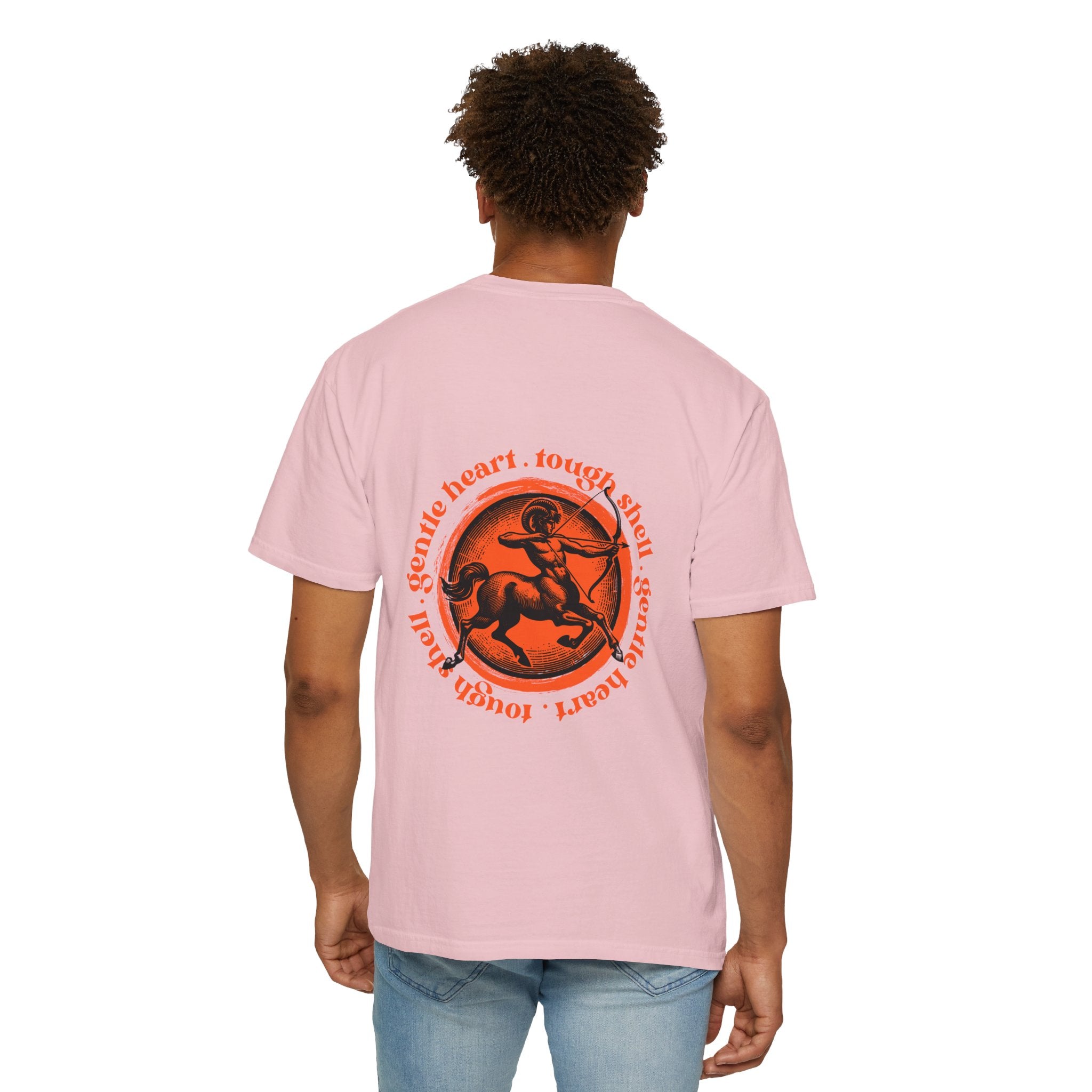 Aries Ram Graphic T-Shirt — "Gentle Heart, Tough Soul" Zodiac Tee