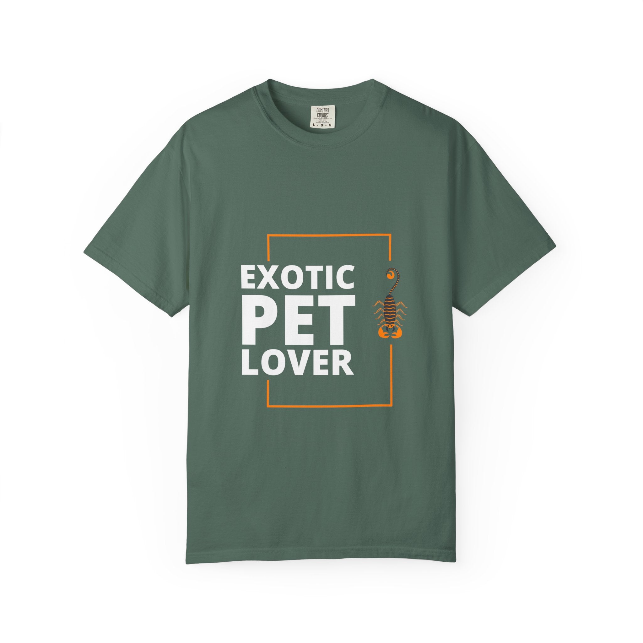 Exotic Pet Lover T-Shirt — Scorpion Graphic Tee for Reptile & Arachnid Enthusiasts