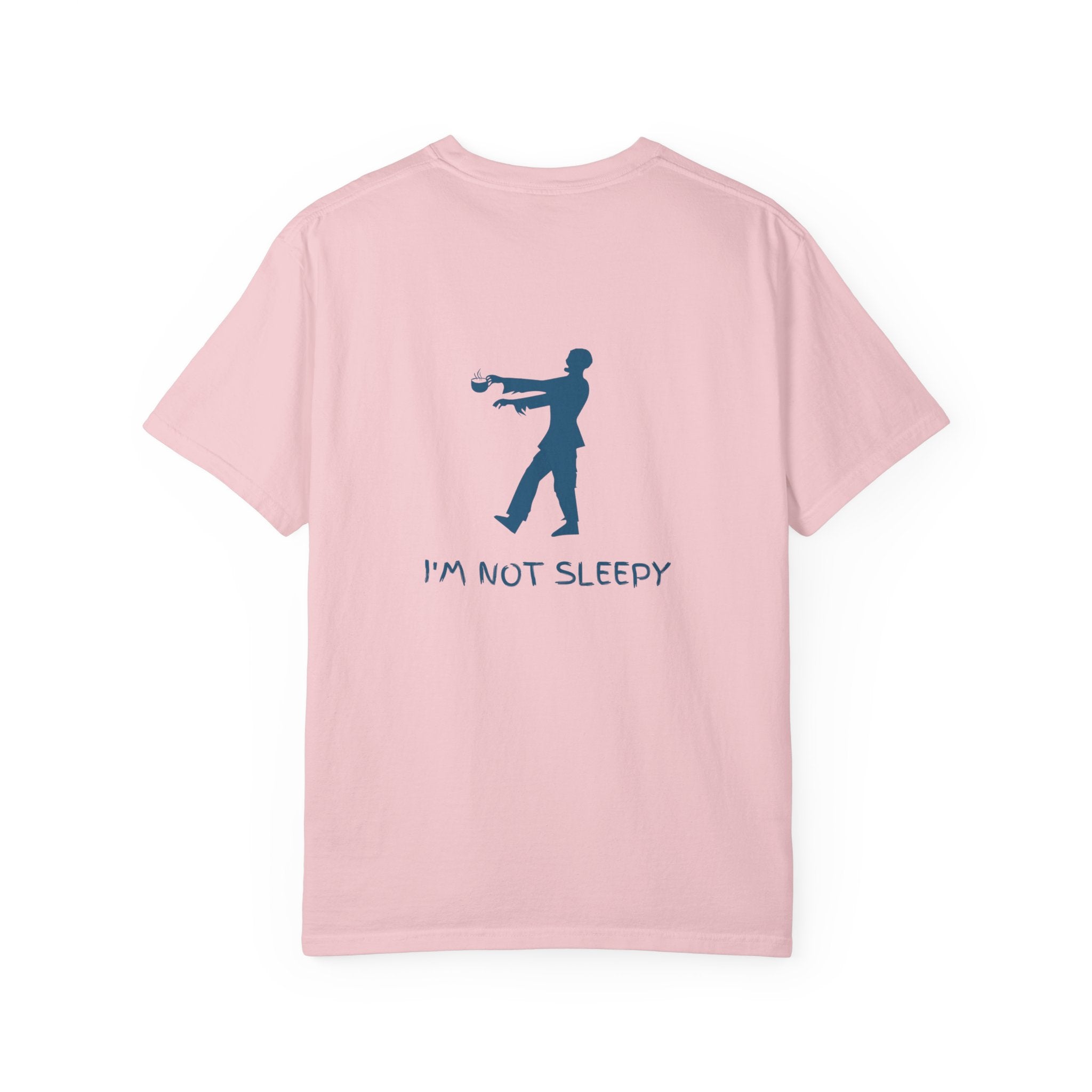 Zombie Silhouette T-Shirt — "I’m Not Sleepy" Funny Halloween Tee