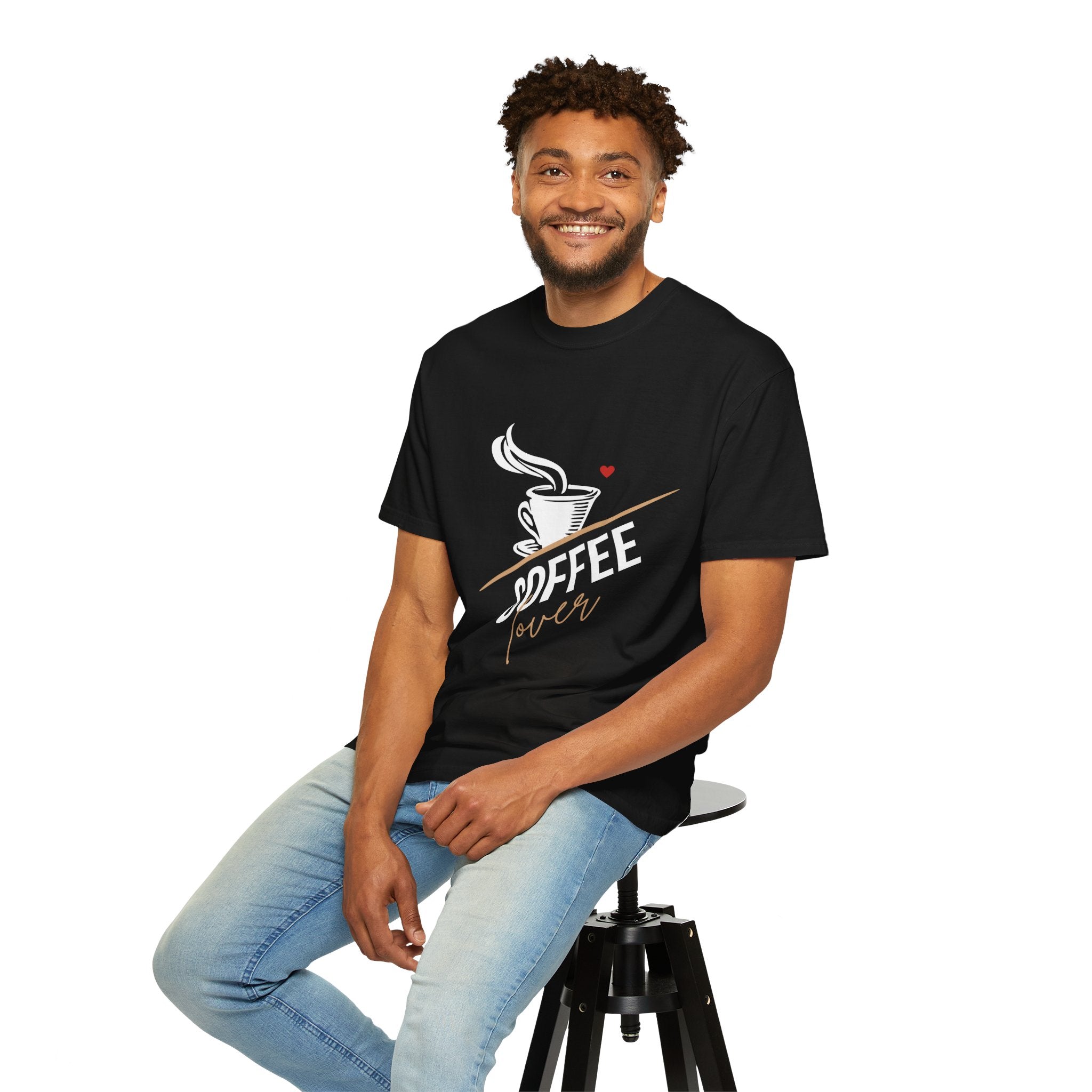 Coffee Lover T‑Shirt — Steaming Cup Graphic Tee