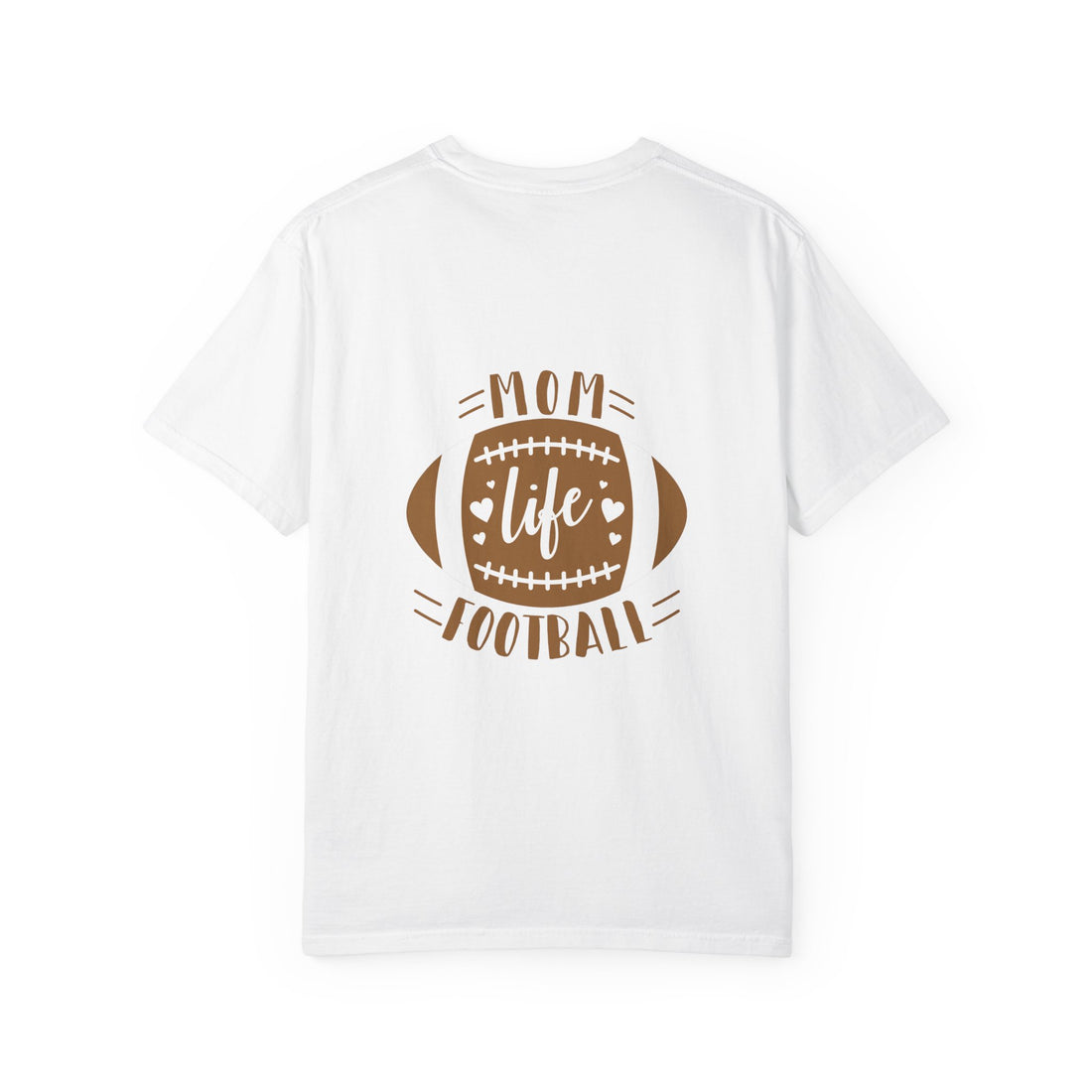 Football Mom T-Shirt - "Mom Life Football" Graphic Tee