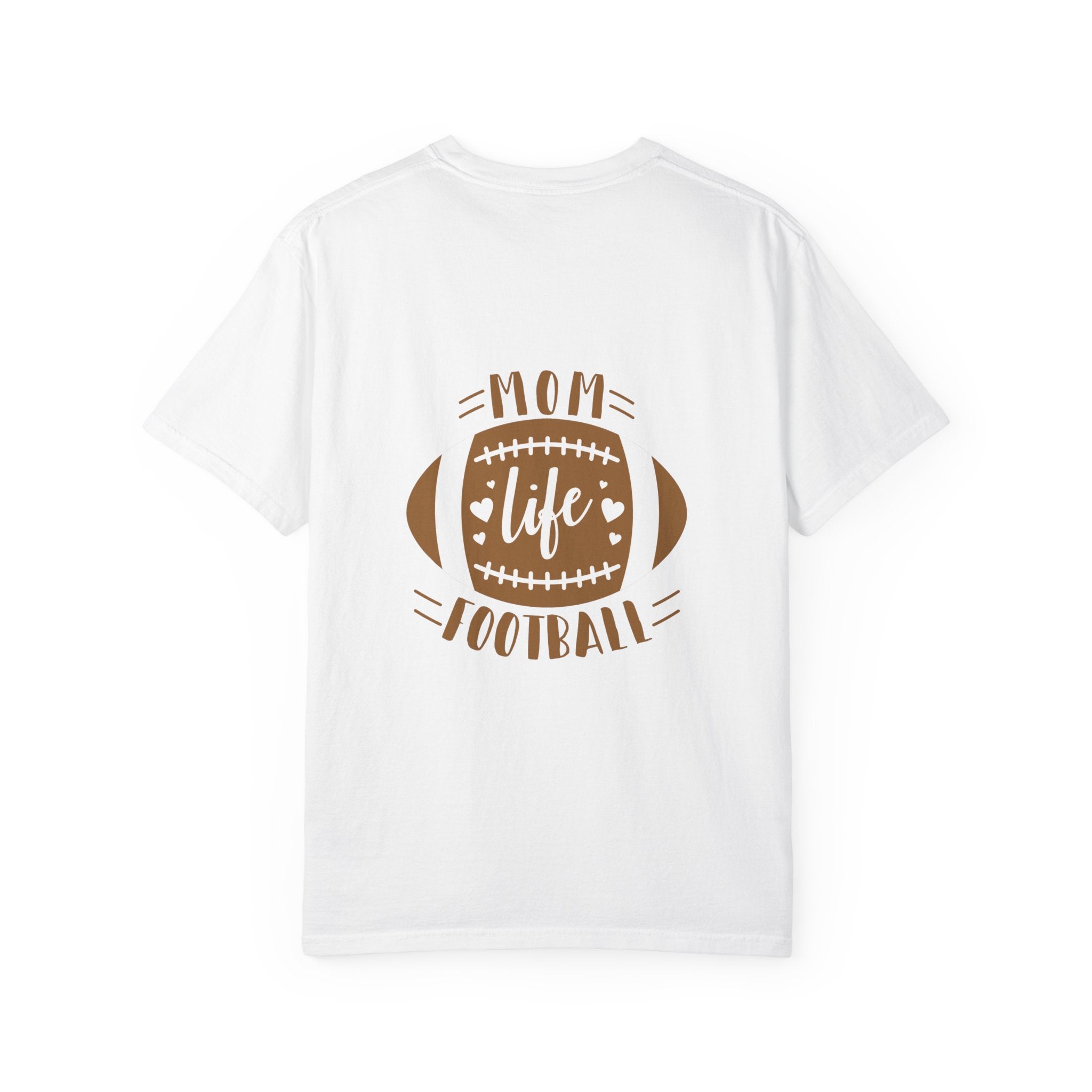 Football Mom T-Shirt - "Mom Life Football" Graphic Tee