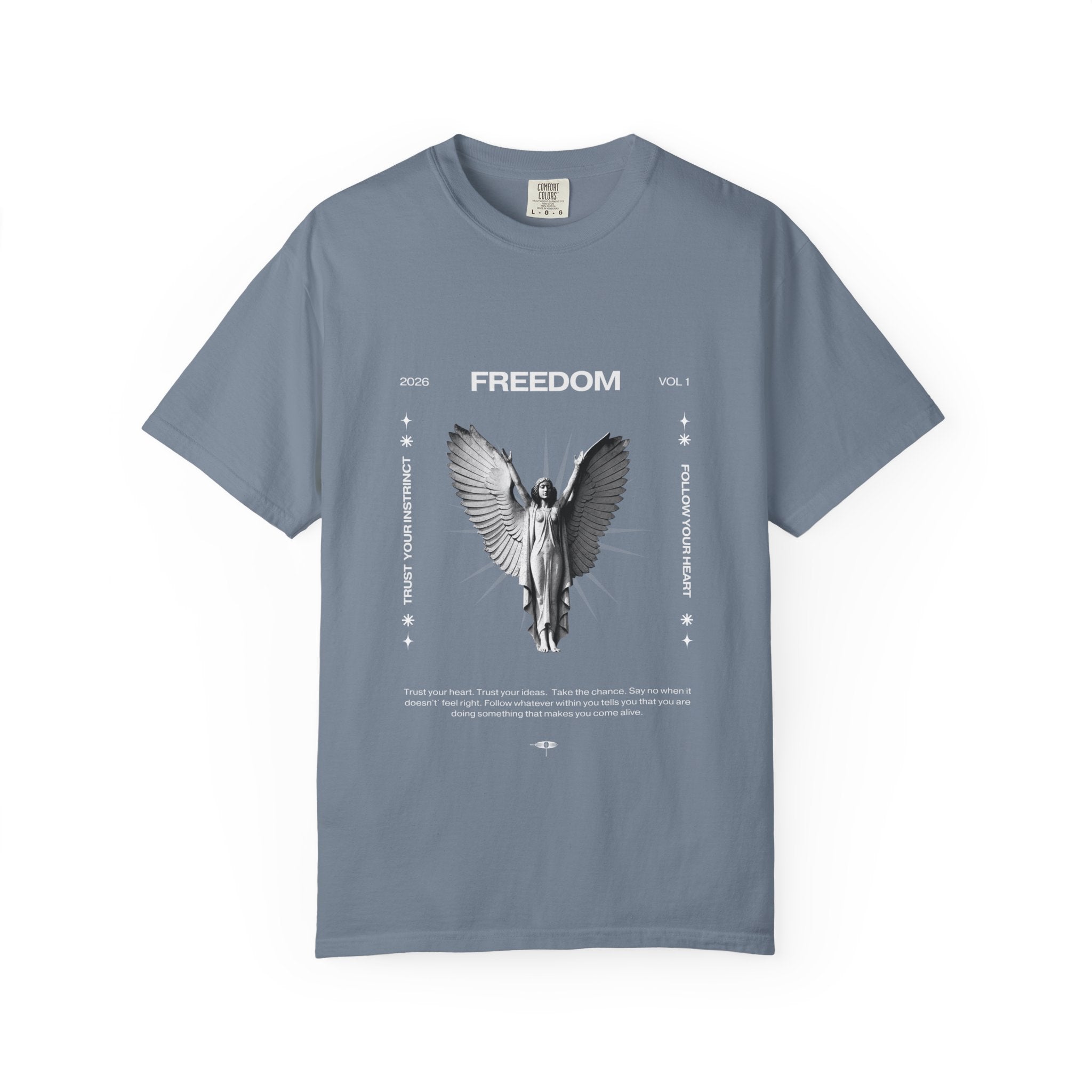 Freedom Angel Graphic T‑Shirt
