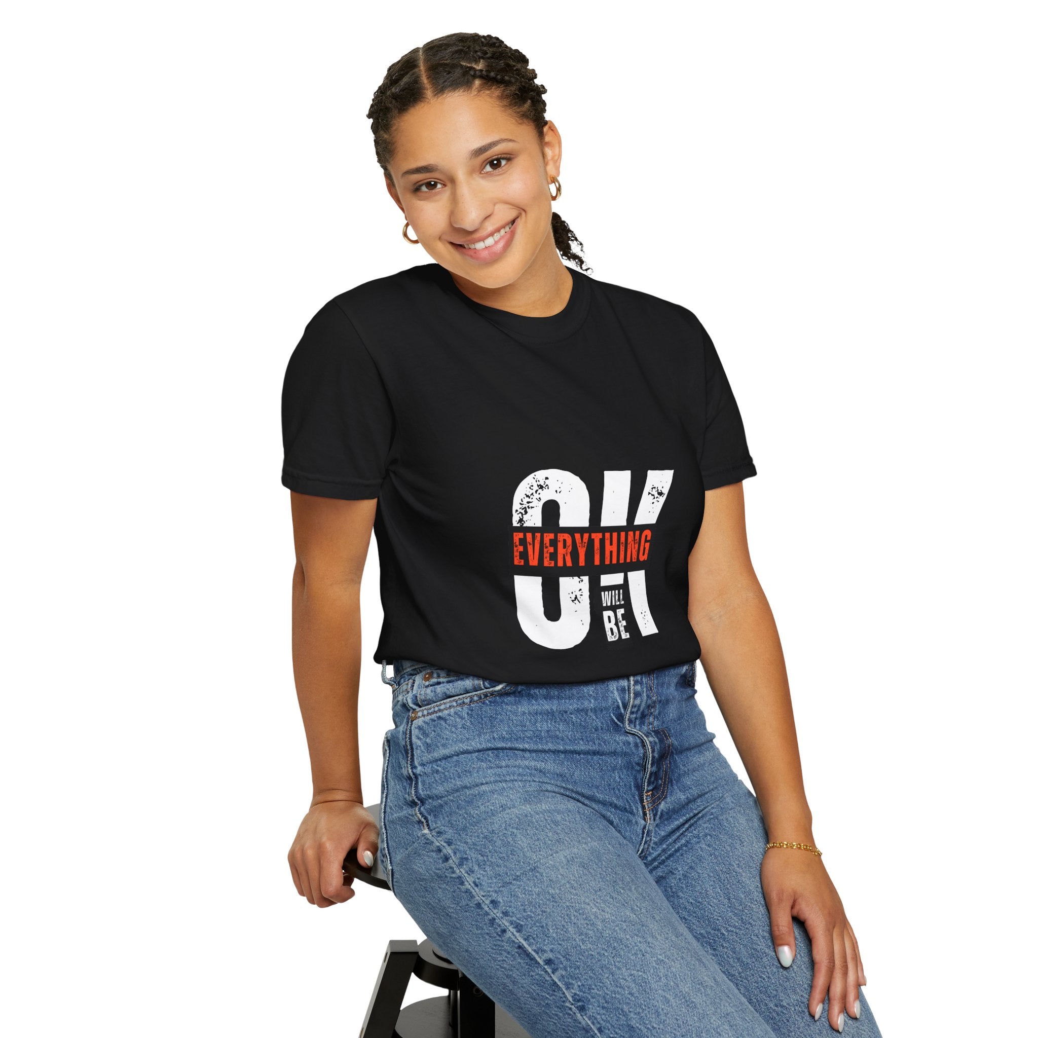 OK Everything Will Be OK T-Shirt — Reassuring Graphic Tee