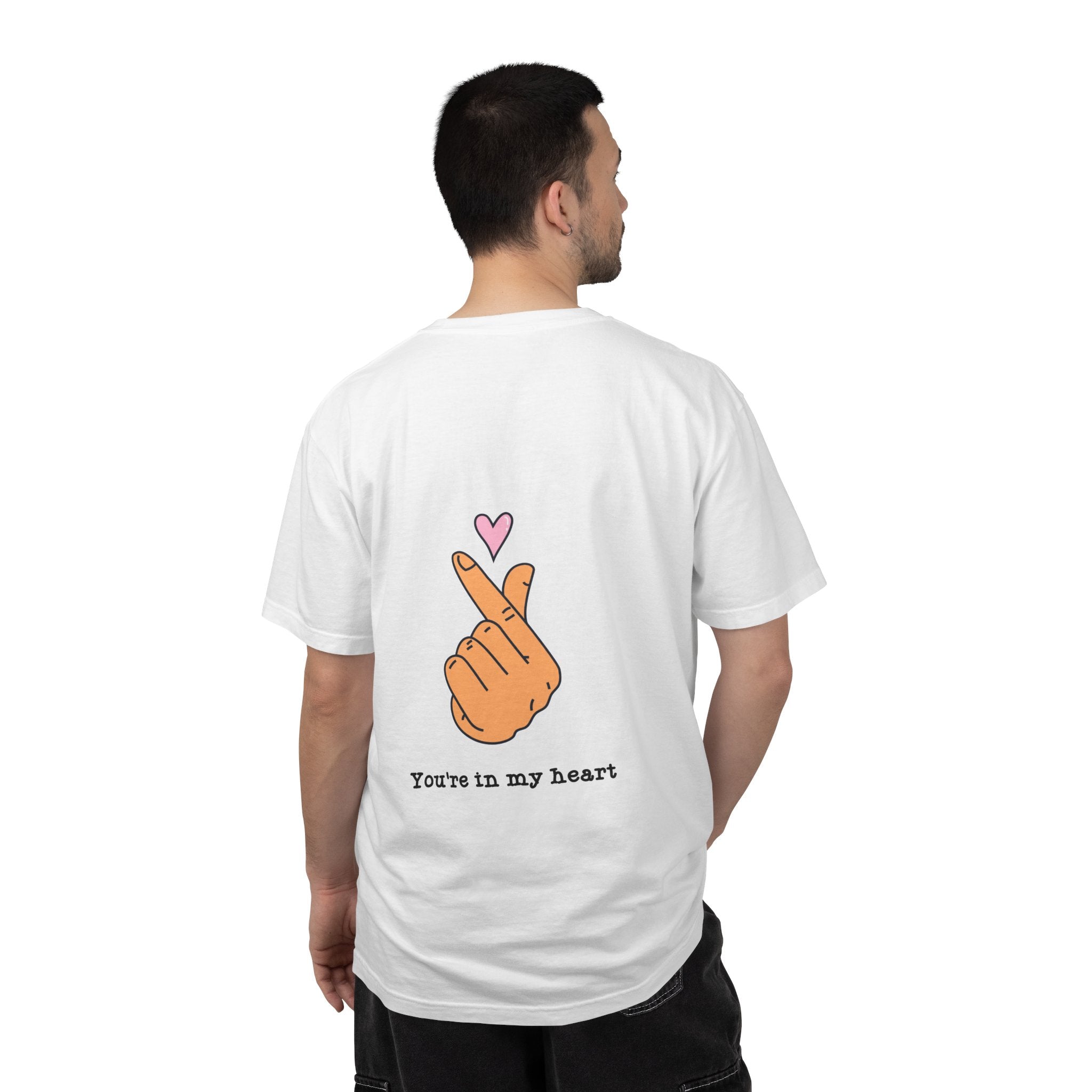 You're In My Heart T-Shirt — Korean Finger Heart Graphic Tee