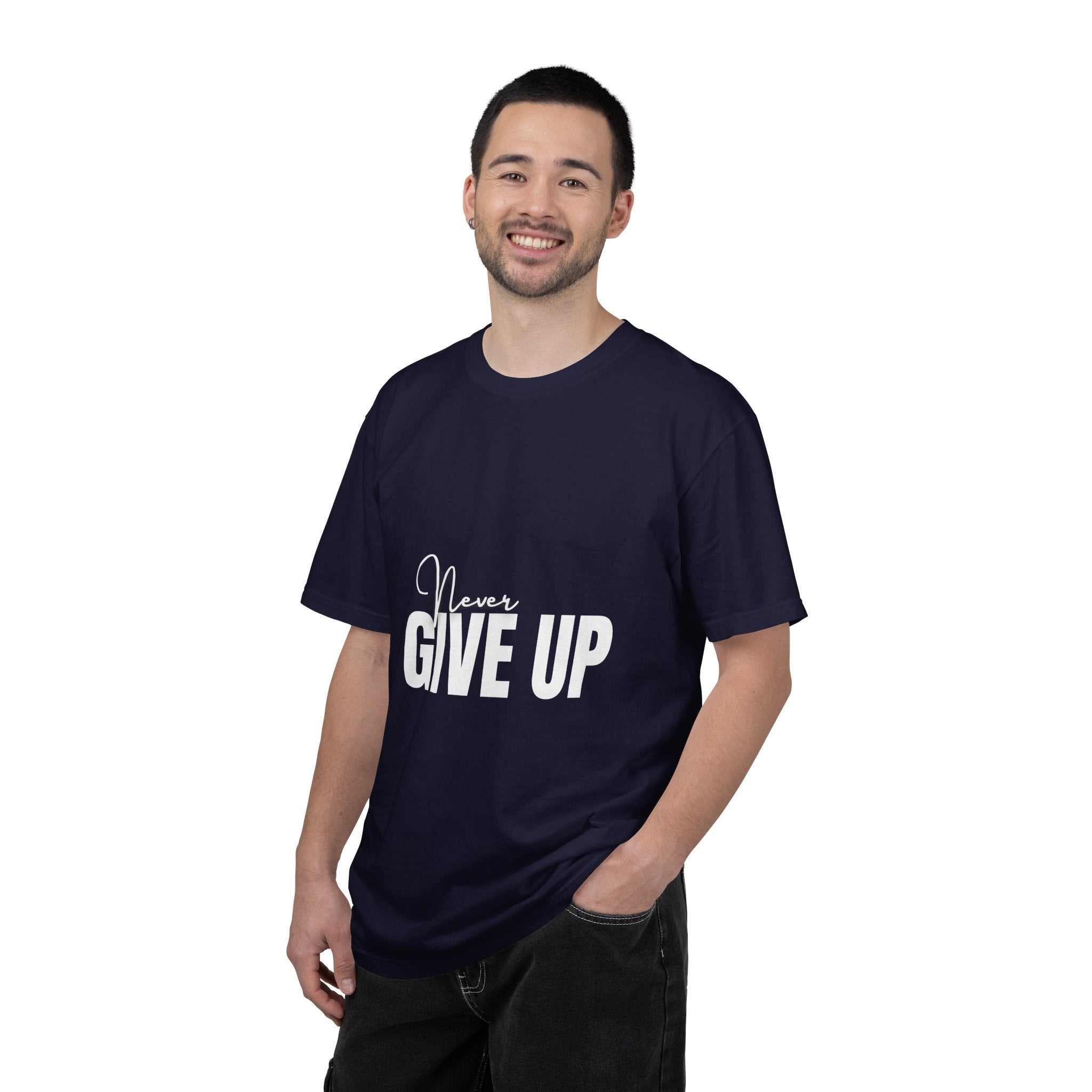 Never Give Up T-Shirt — Motivational Graphic Tee