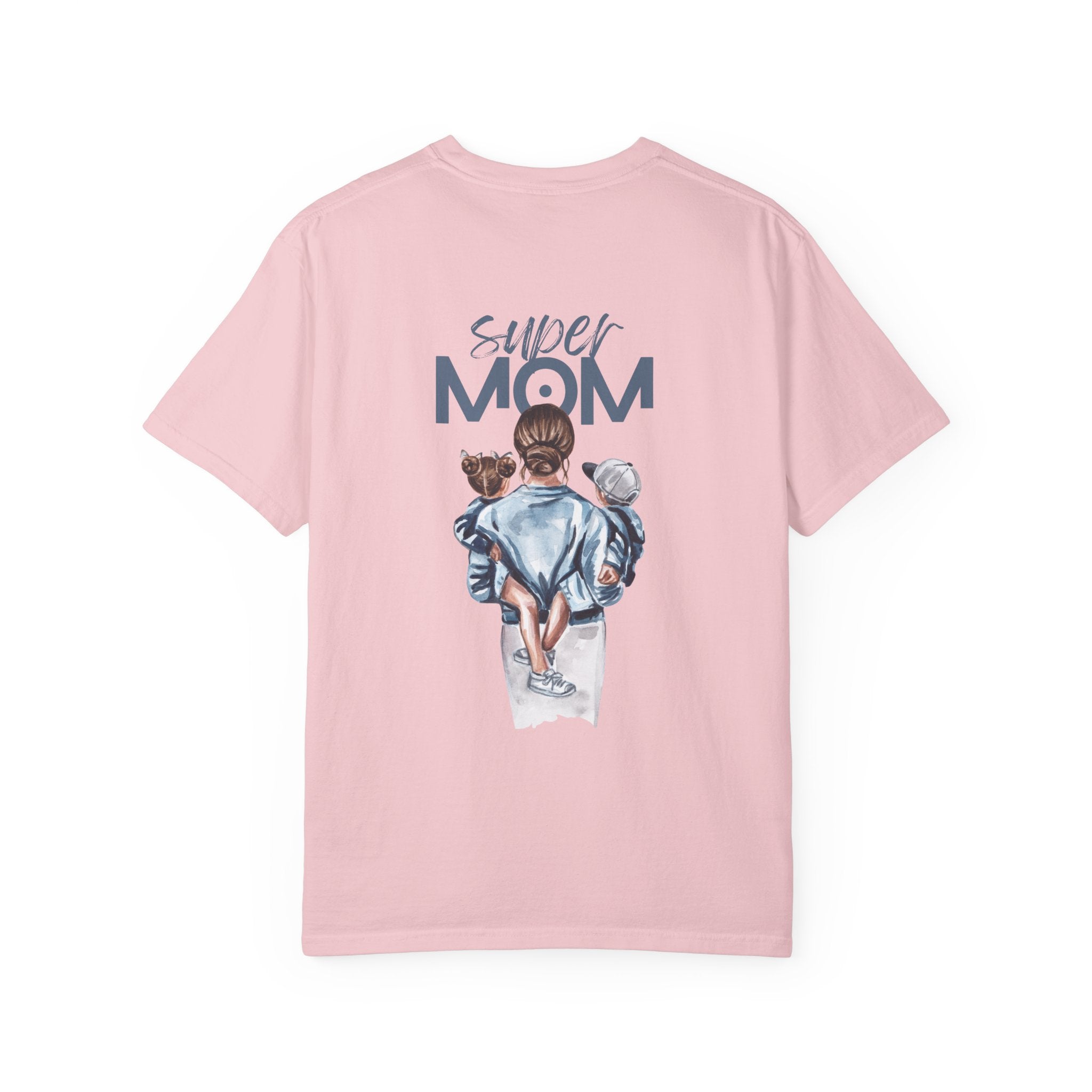 Super Mom T-Shirt — Mom with Kids Graphic Tee | Mother's Day Gift