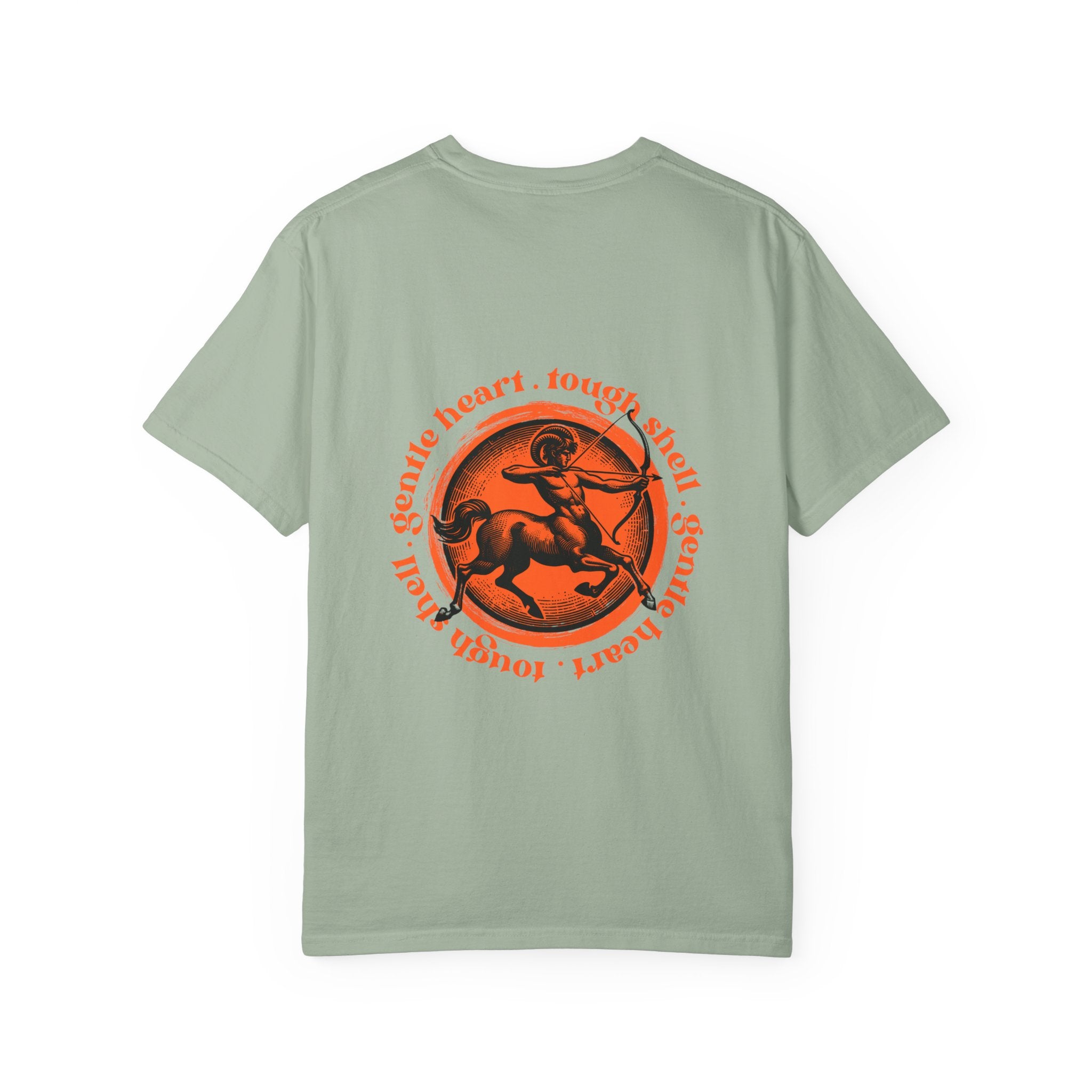 Aries Ram Graphic T-Shirt — "Gentle Heart, Tough Soul" Zodiac Tee