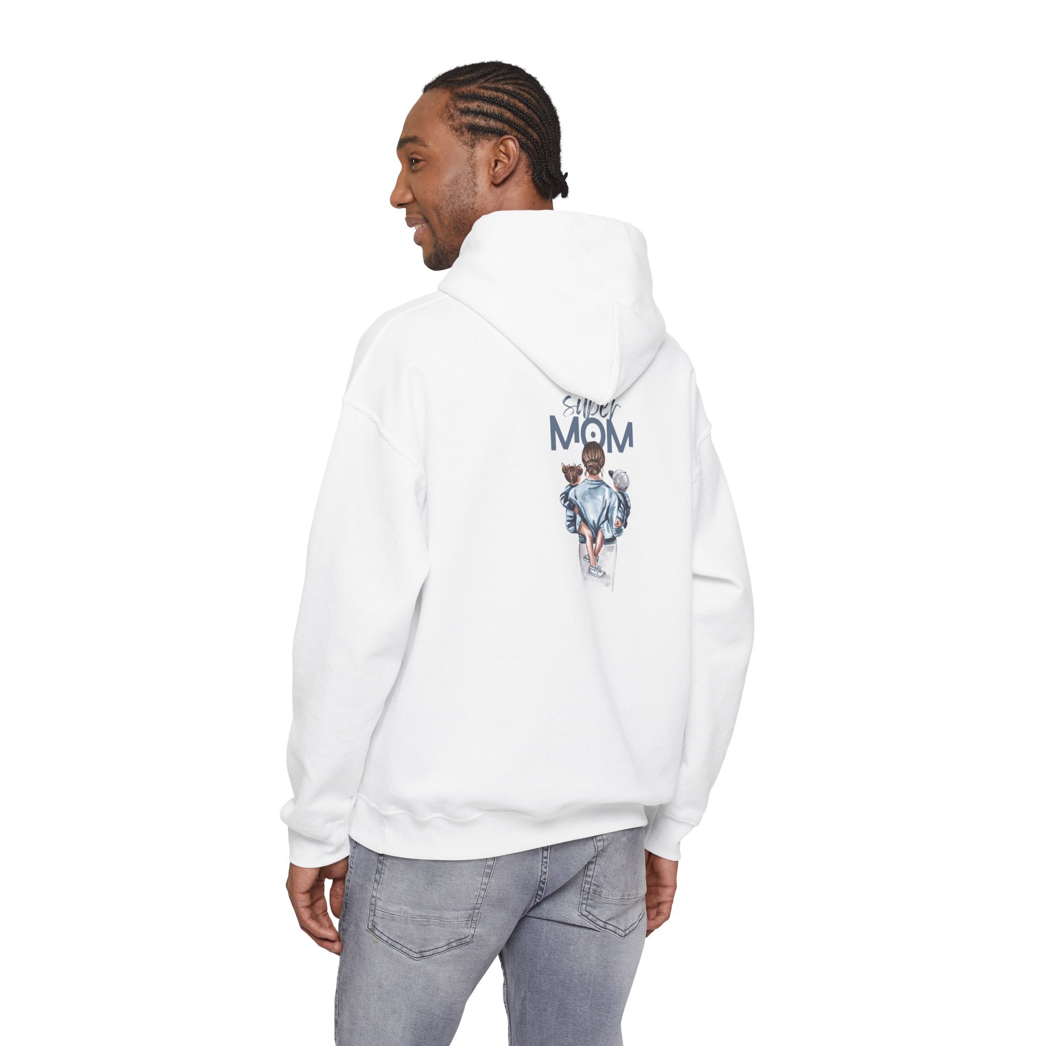 Mom and Baby Hoodie - Cute Mama Graphic Sweatshirt