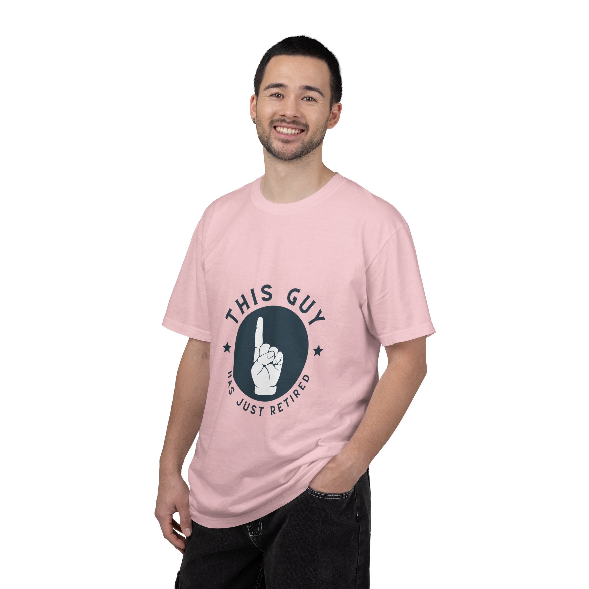 Retired Guy T-Shirt — "This Guy Has Just Retired" Retirement Gift Tee