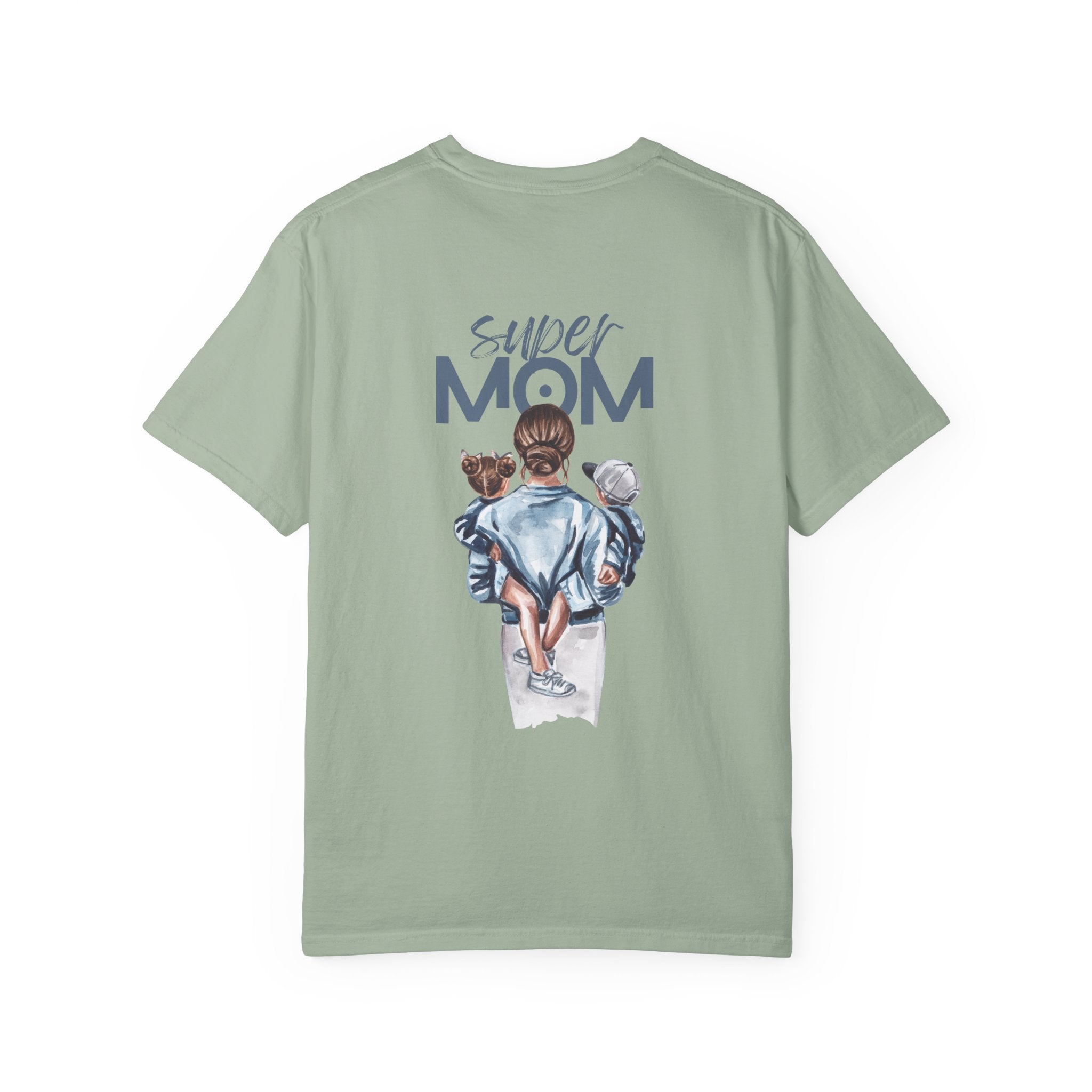 Super Mom T-Shirt — Mom with Kids Graphic Tee | Mother's Day Gift
