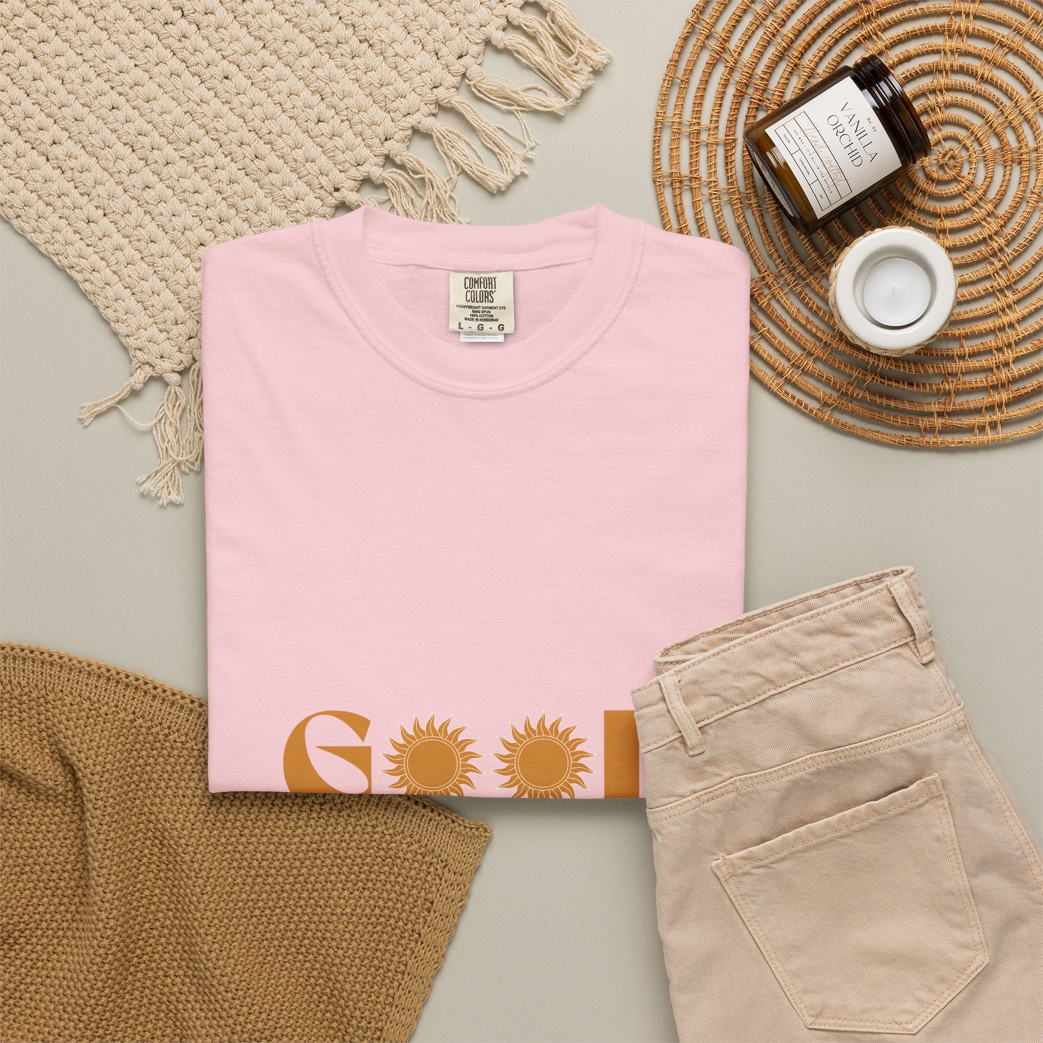 Good Vibes T-Shirt — Retro Sun Graphic Tee