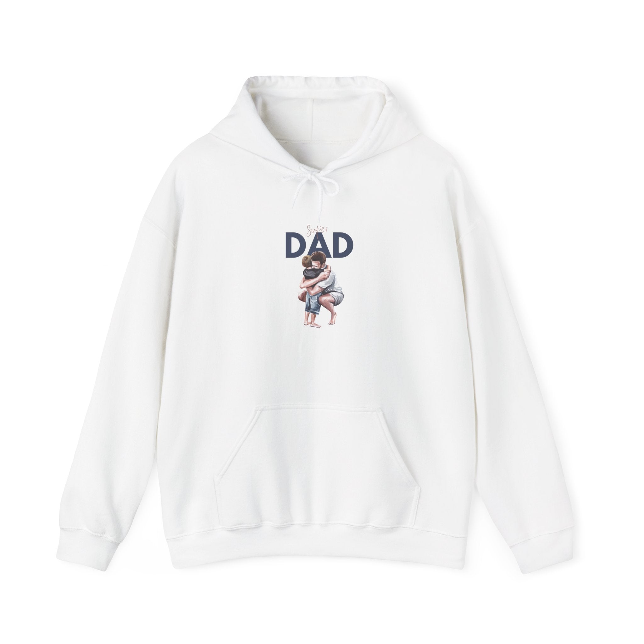 Dad Hoodie – Father and Child Hug Sweatshirt, Gift for New Dads & Father's Day