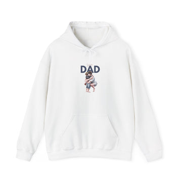Dad Hoodie – Father and Child Hug Sweatshirt, Gift for New Dads & Father's Day