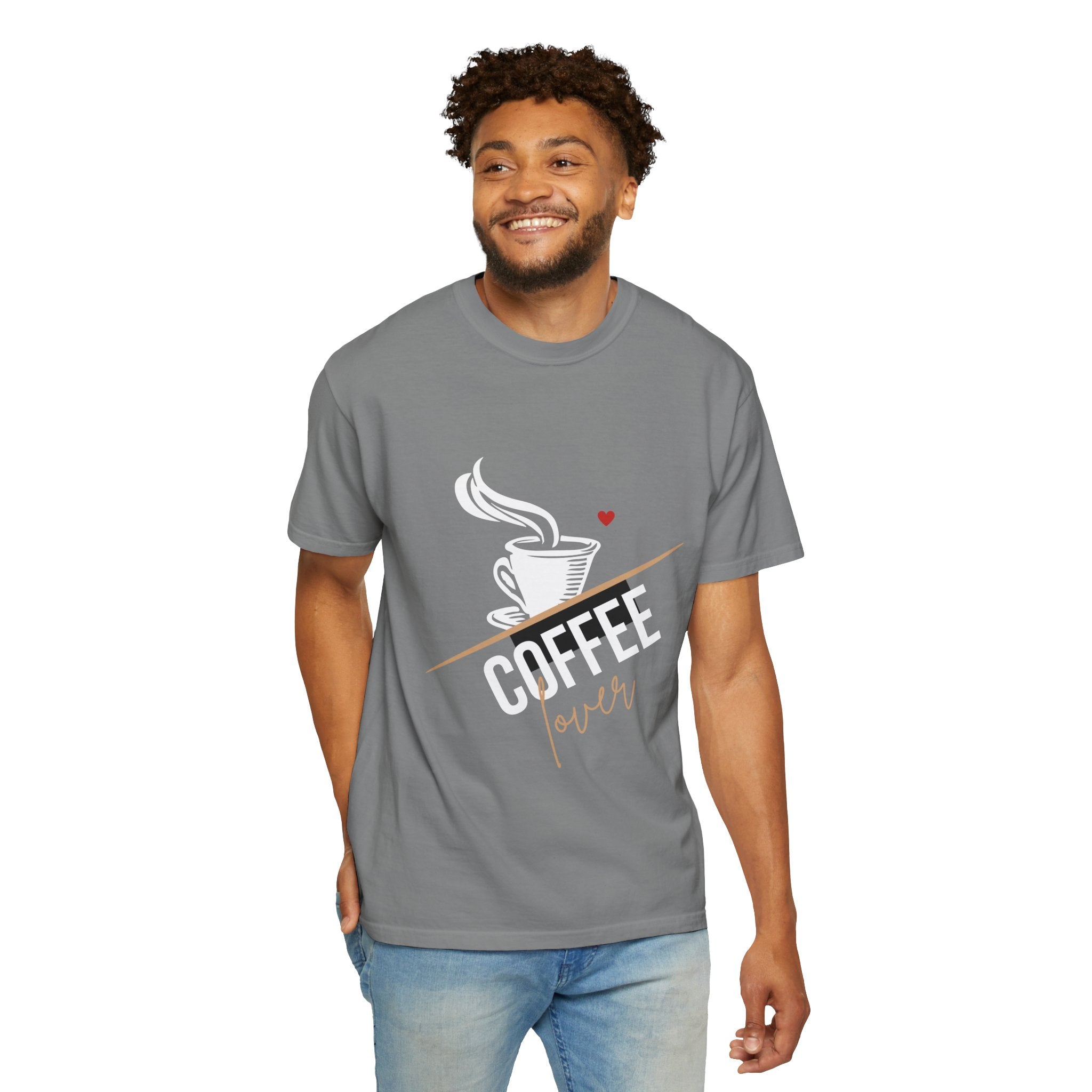 Coffee Lover T‑Shirt — Steaming Cup Graphic Tee