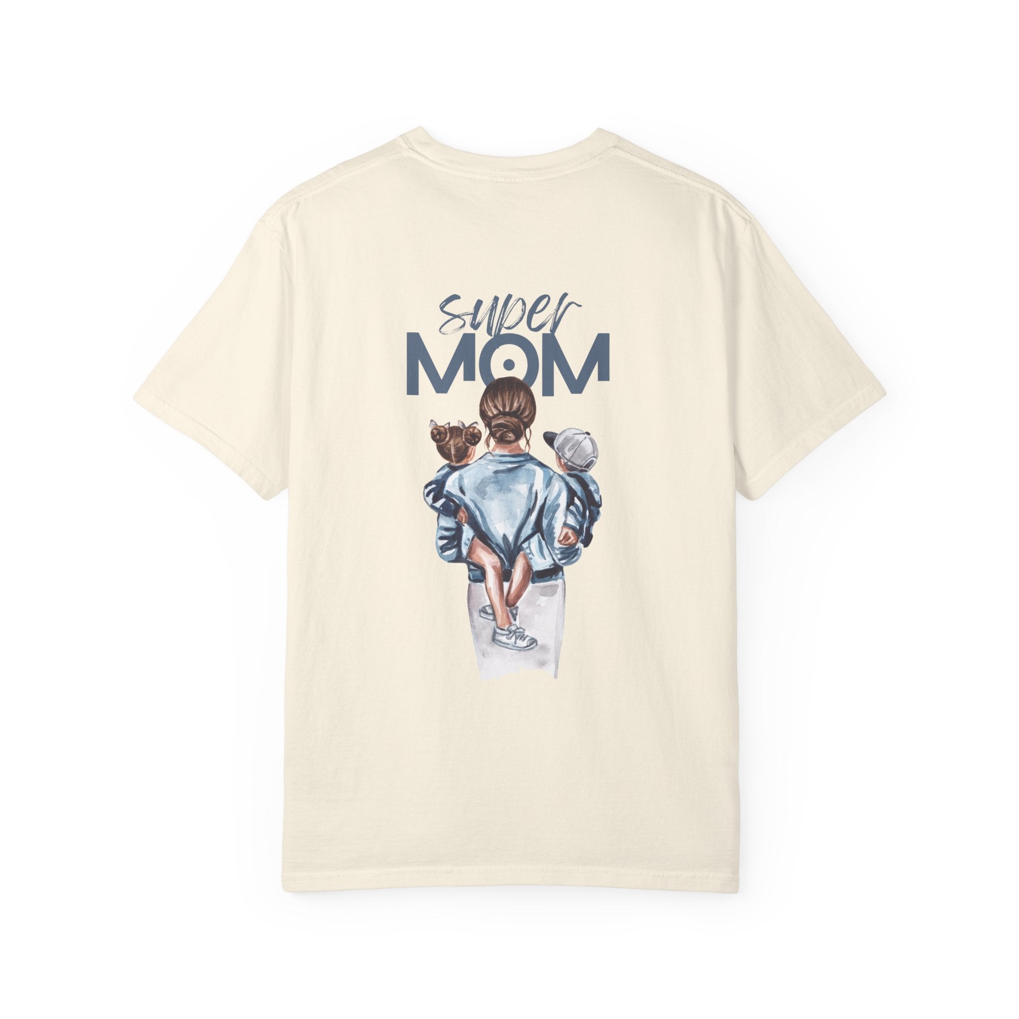 Super Mom T-Shirt — Mom with Kids Graphic Tee | Mother's Day Gift