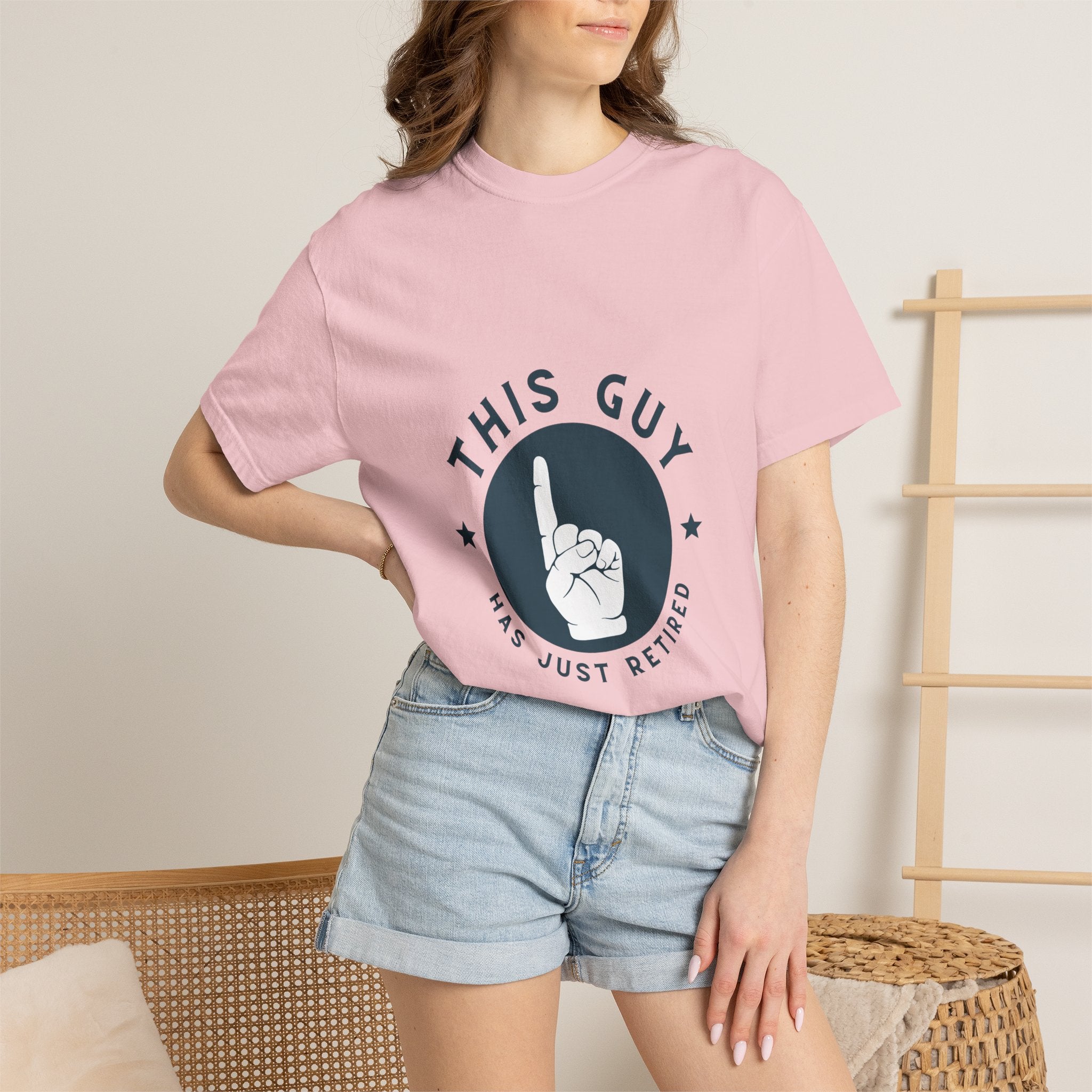 Retired Guy T-Shirt — "This Guy Has Just Retired" Retirement Gift Tee