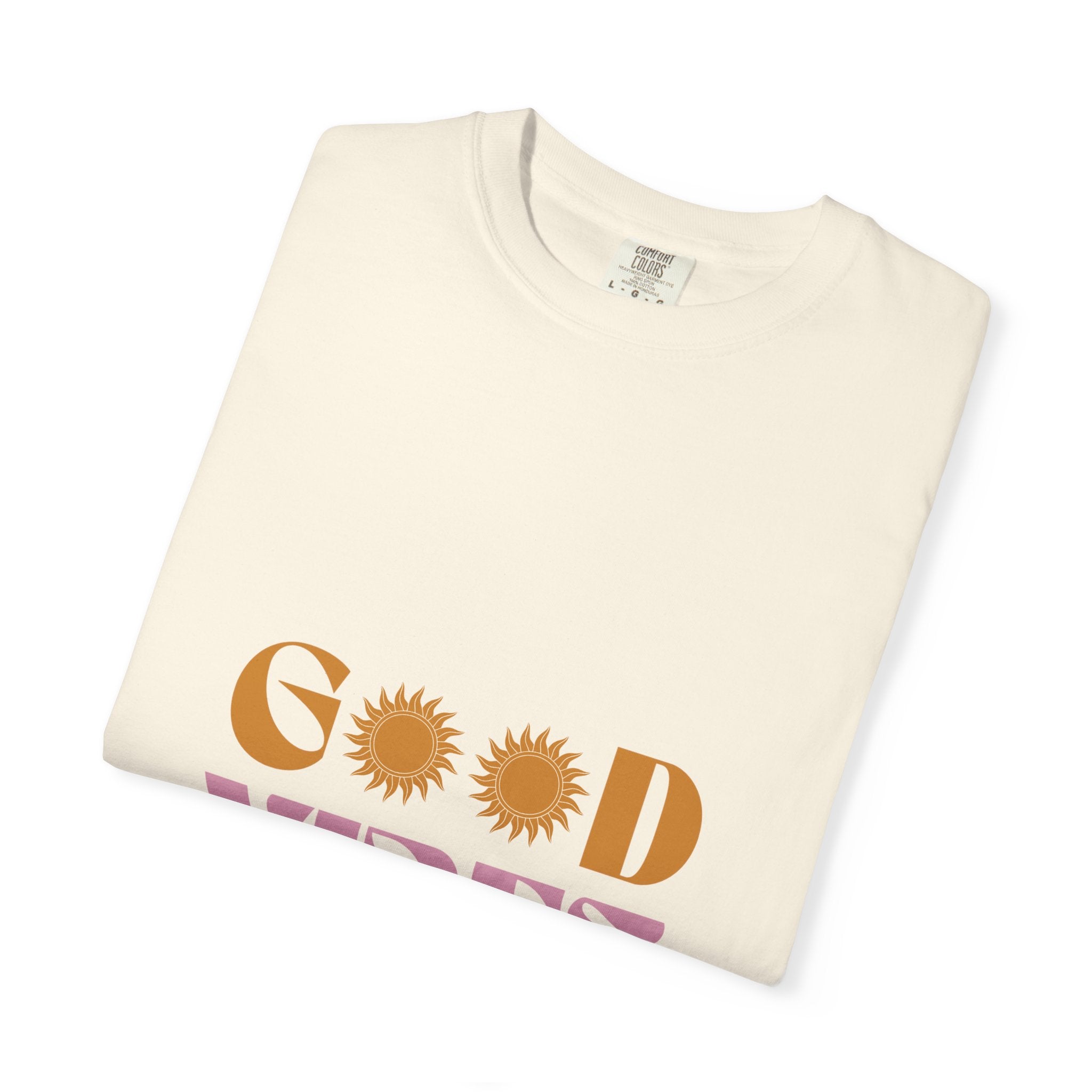 Good Vibes T-Shirt — Retro Sun Graphic Tee