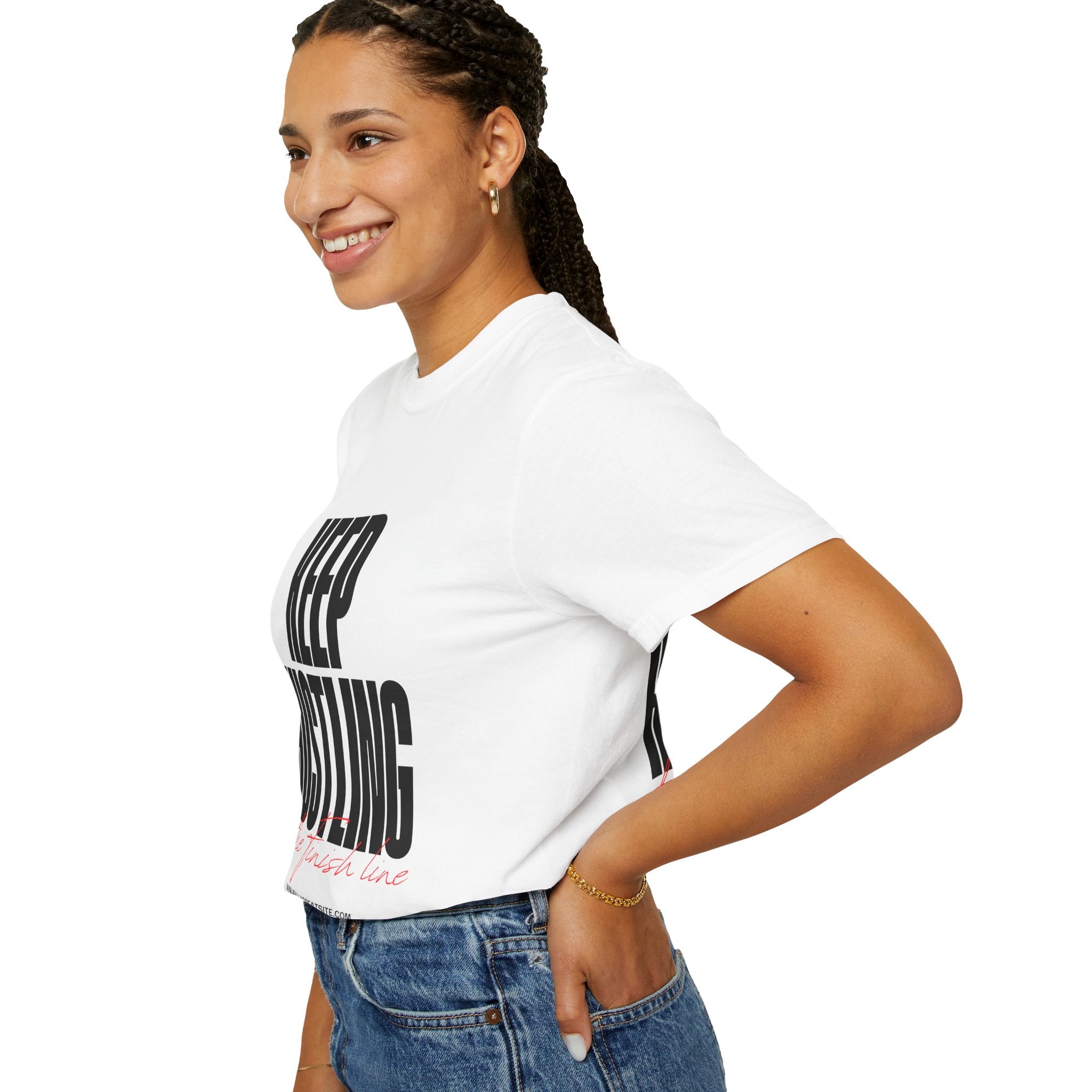 Keep Hustling T-Shirt — Motivational Graphic Tee