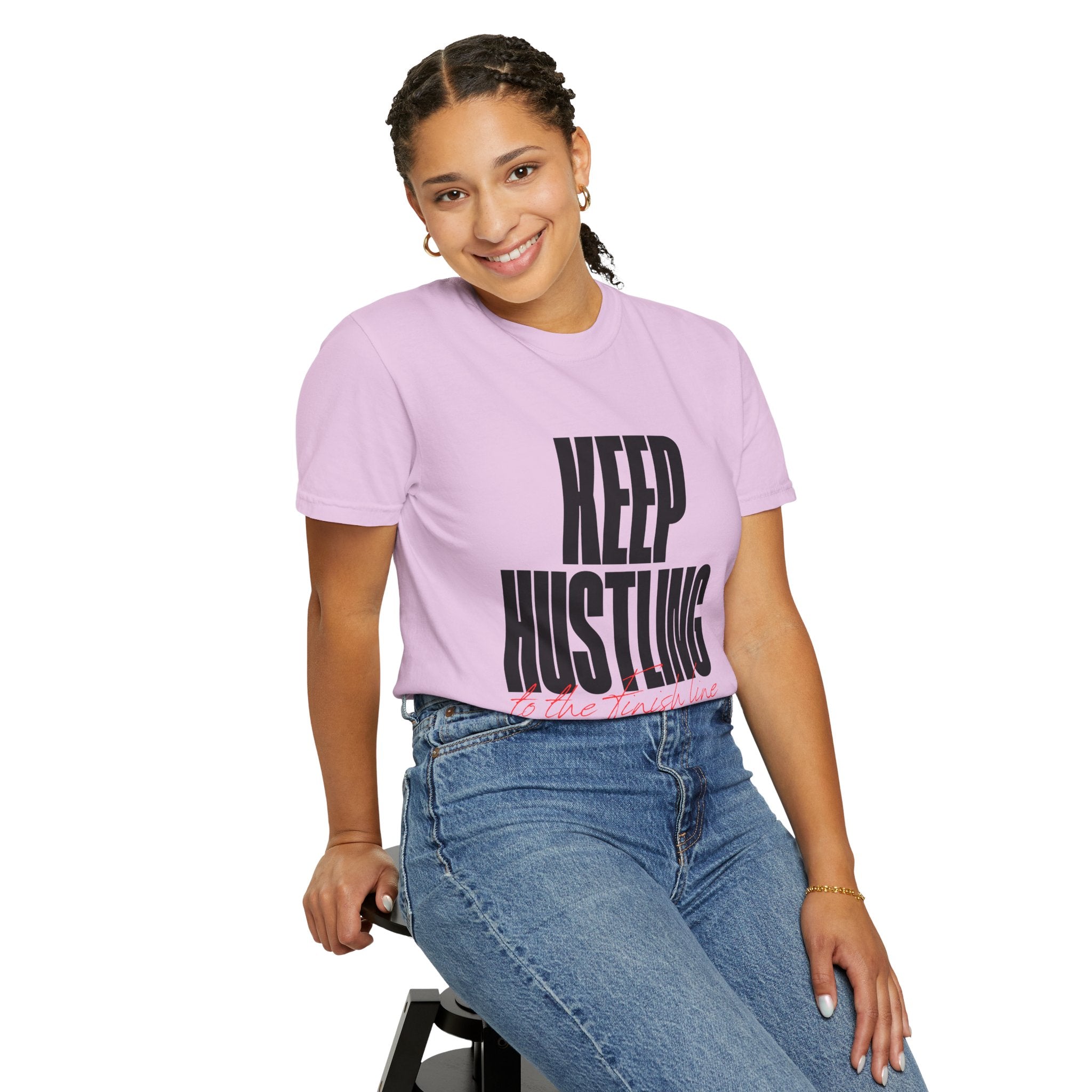 Keep Hustling T-Shirt — Motivational Graphic Tee