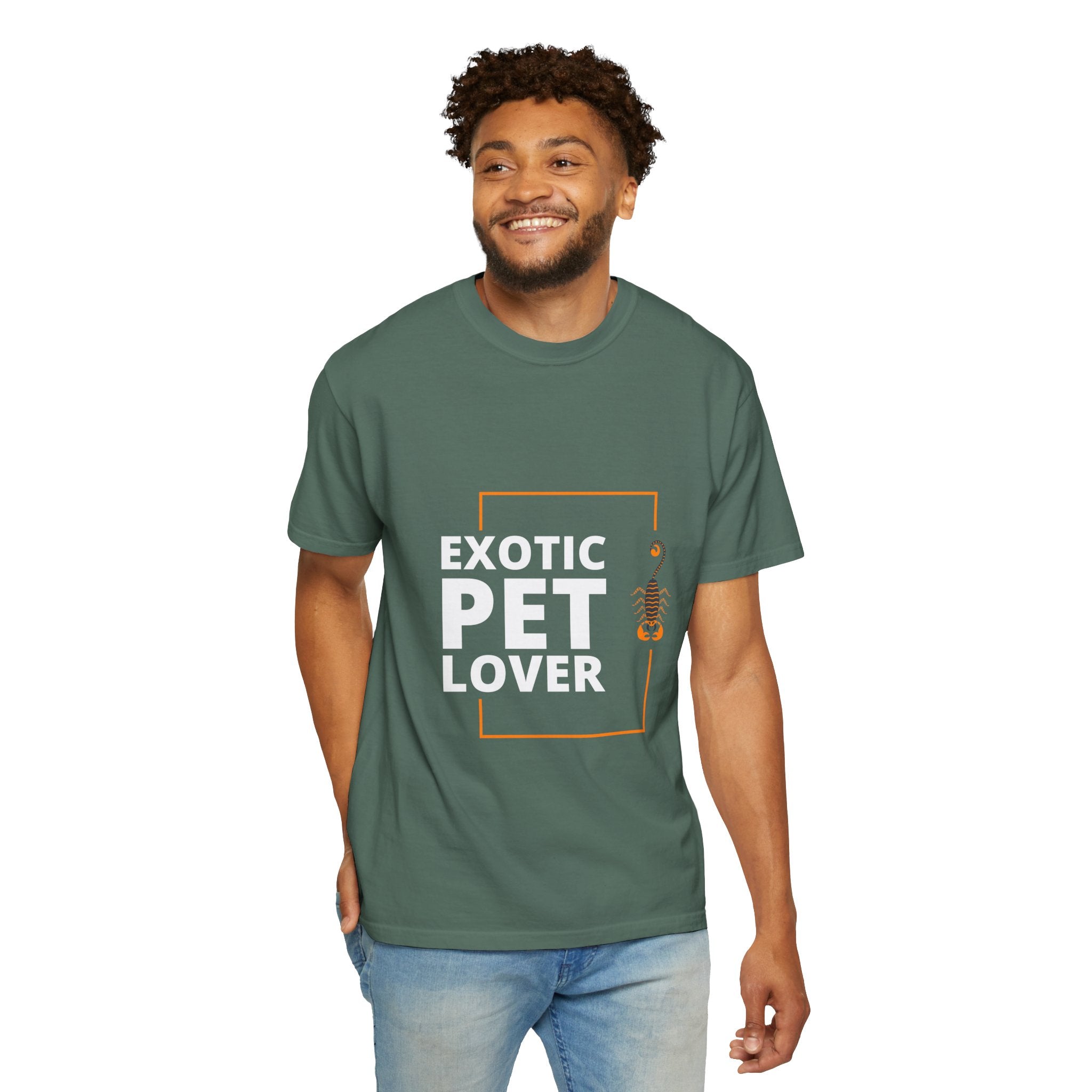 Exotic Pet Lover T-Shirt — Scorpion Graphic Tee for Reptile & Arachnid Enthusiasts