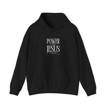 Power In The Name Of Jesus Hoodie — Christian Faith Graphic Sweatshirt